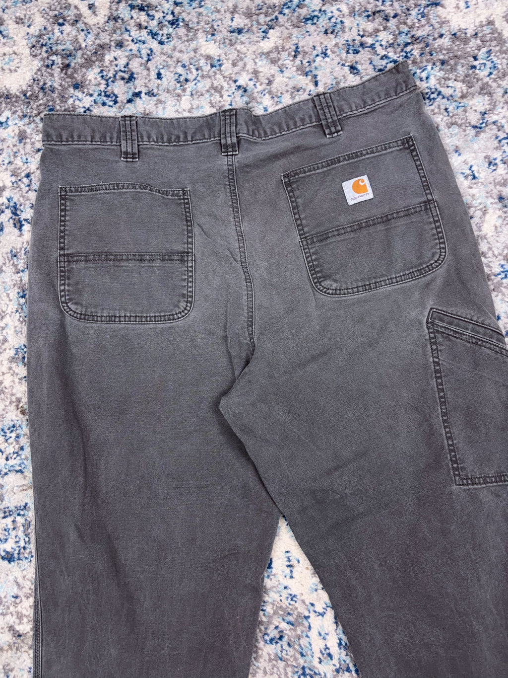 Vintage Carhartt Relaxed Fit Canvas Workwear Five Pocket Pants Size 37