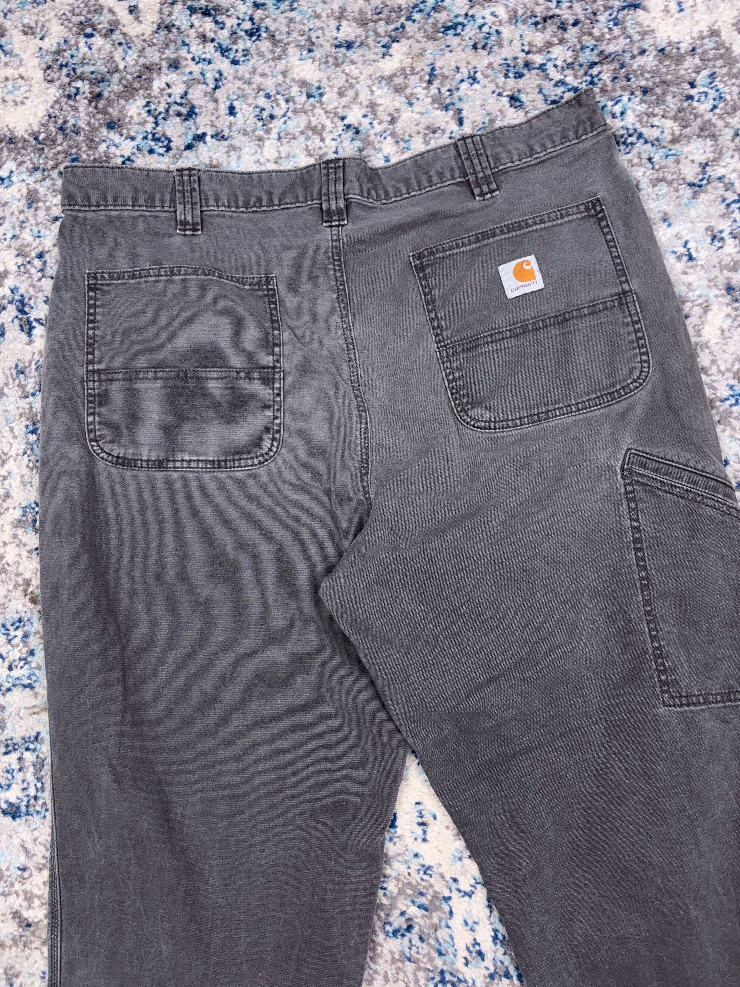 Vintage Carhartt Relaxed Fit Canvas Workwear Five Pocket Pants Size 37