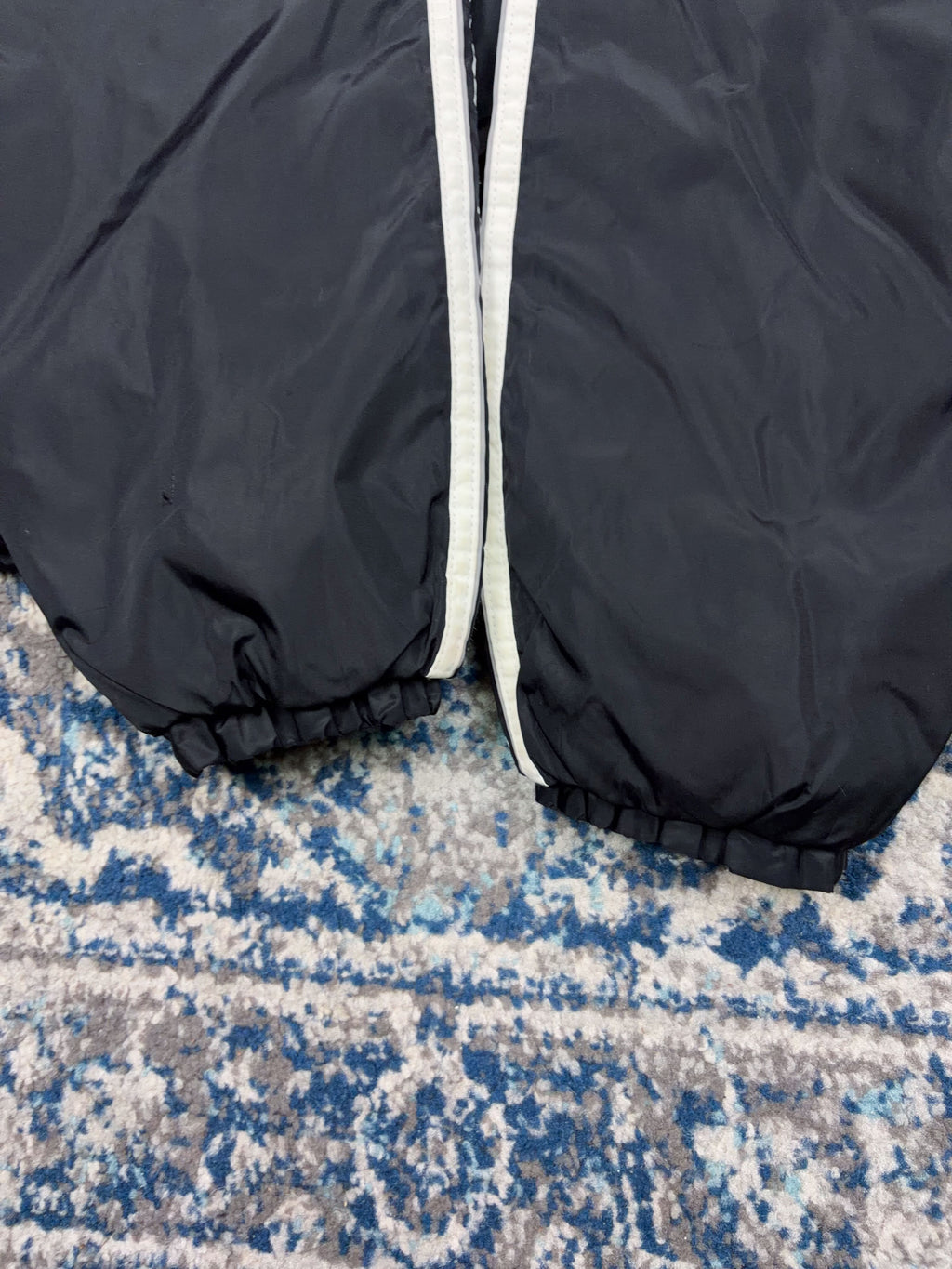 Vintage Adidas Embroidered Logo Insulated Reversible Hooded Jacket Size Medium