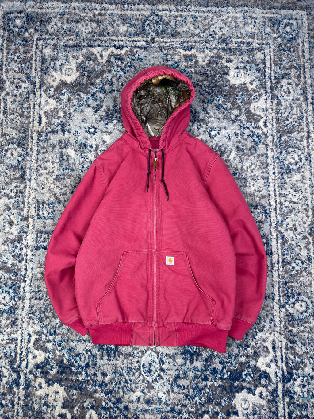 Vintage Carhartt Realtree Lined Workwear Active Bomber Jacket Size M (8/10) YOUTH