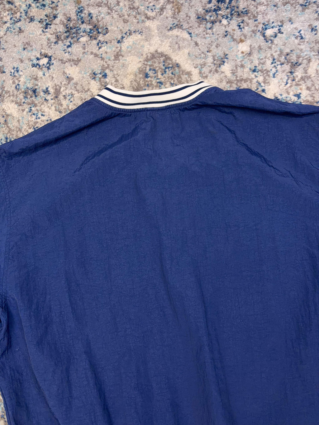 Vintage Nike Embroidered Swoosh Pullover Nylon Windbreaker Jacket Size XL