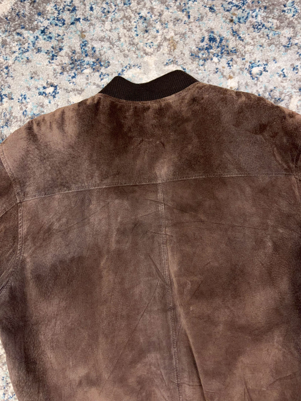 Vintage Kenneth Cole Reaction Leather Bomber Jacket Size Large