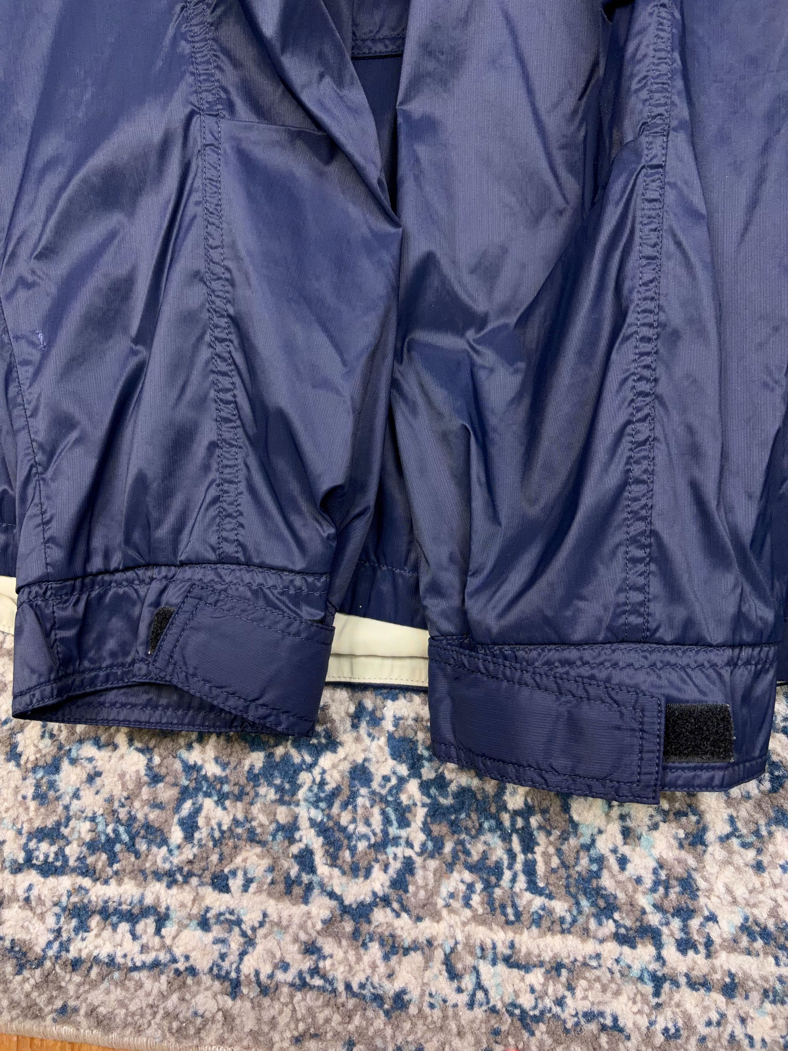 Vintage Nike Embroidered Mini Swoosh Windbreaker Anorak Jacket Size 2XL