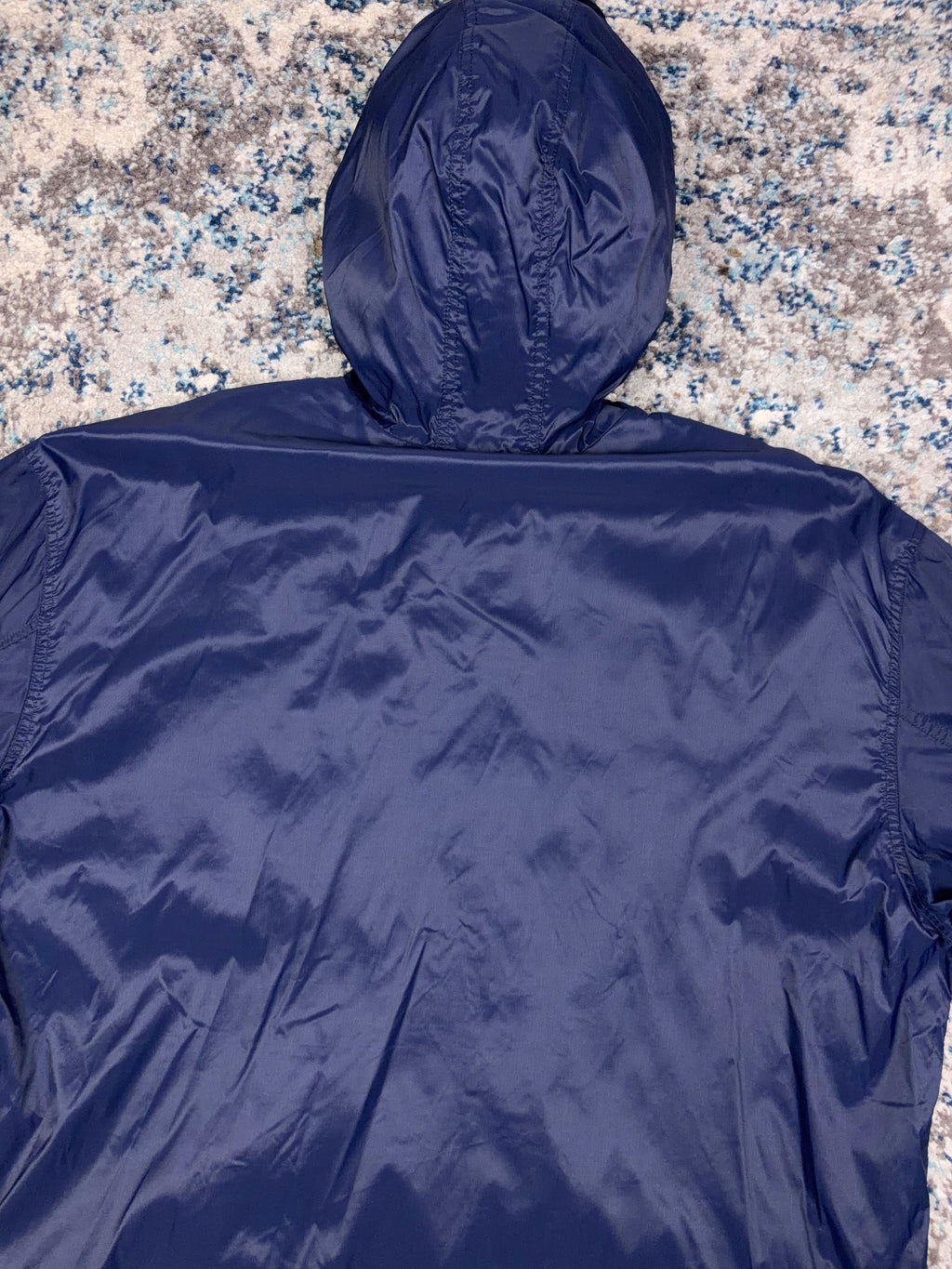 Vintage Nike Embroidered Mini Swoosh Windbreaker Anorak Jacket Size 2XL