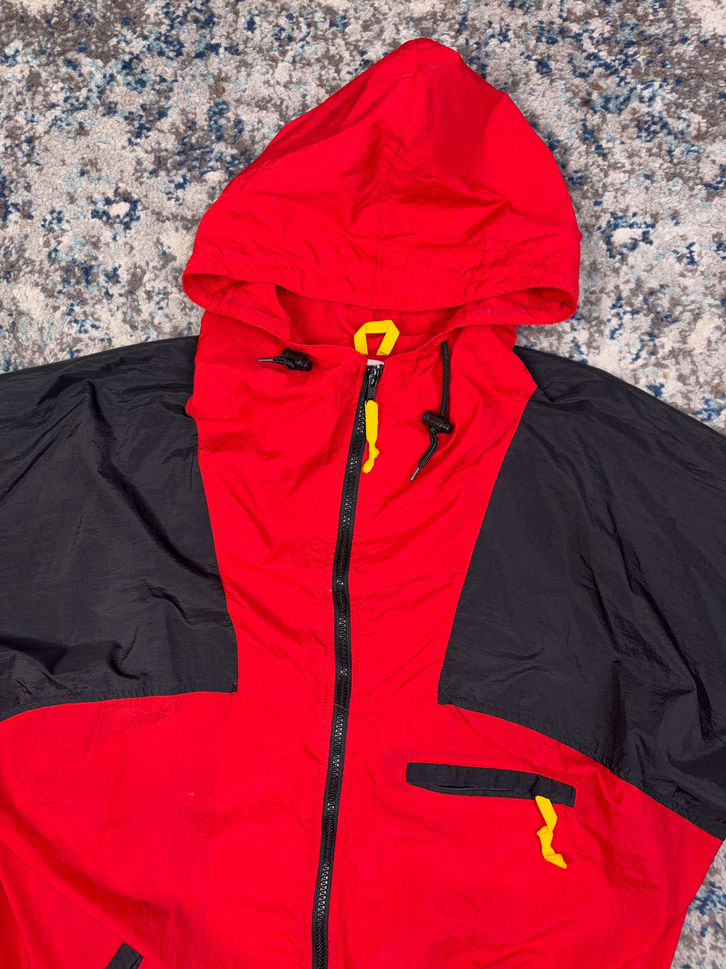 Vintage 90s Marlboro Adventure Team Full Zip Windbreaker Jacket Size Large