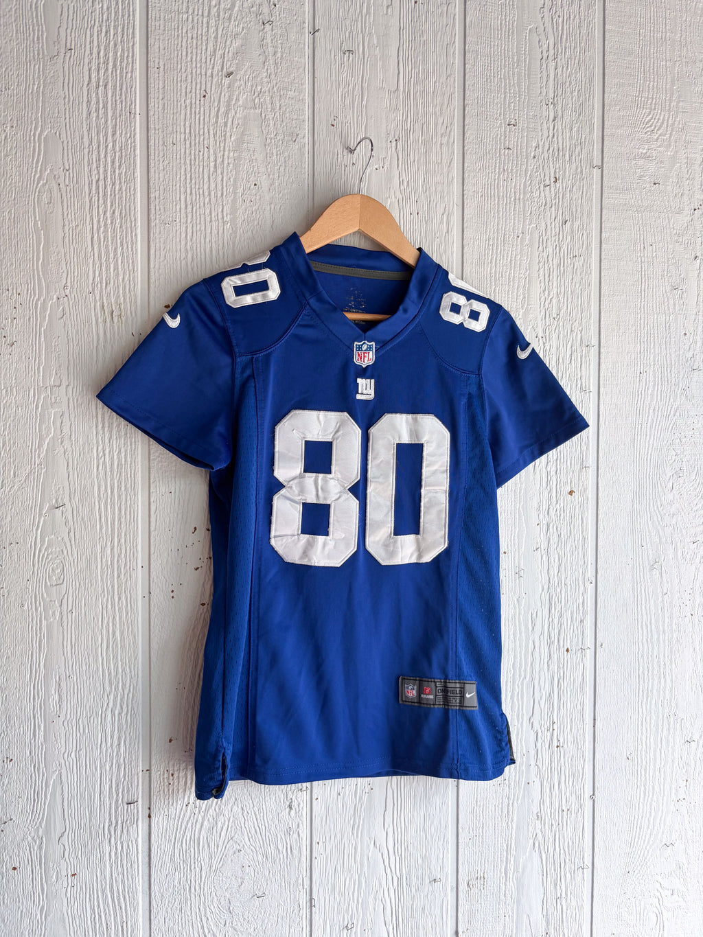 Vintage Victor Cruz #80 New York Giants NFL Nike Football Jersey Size Medium YOUTH