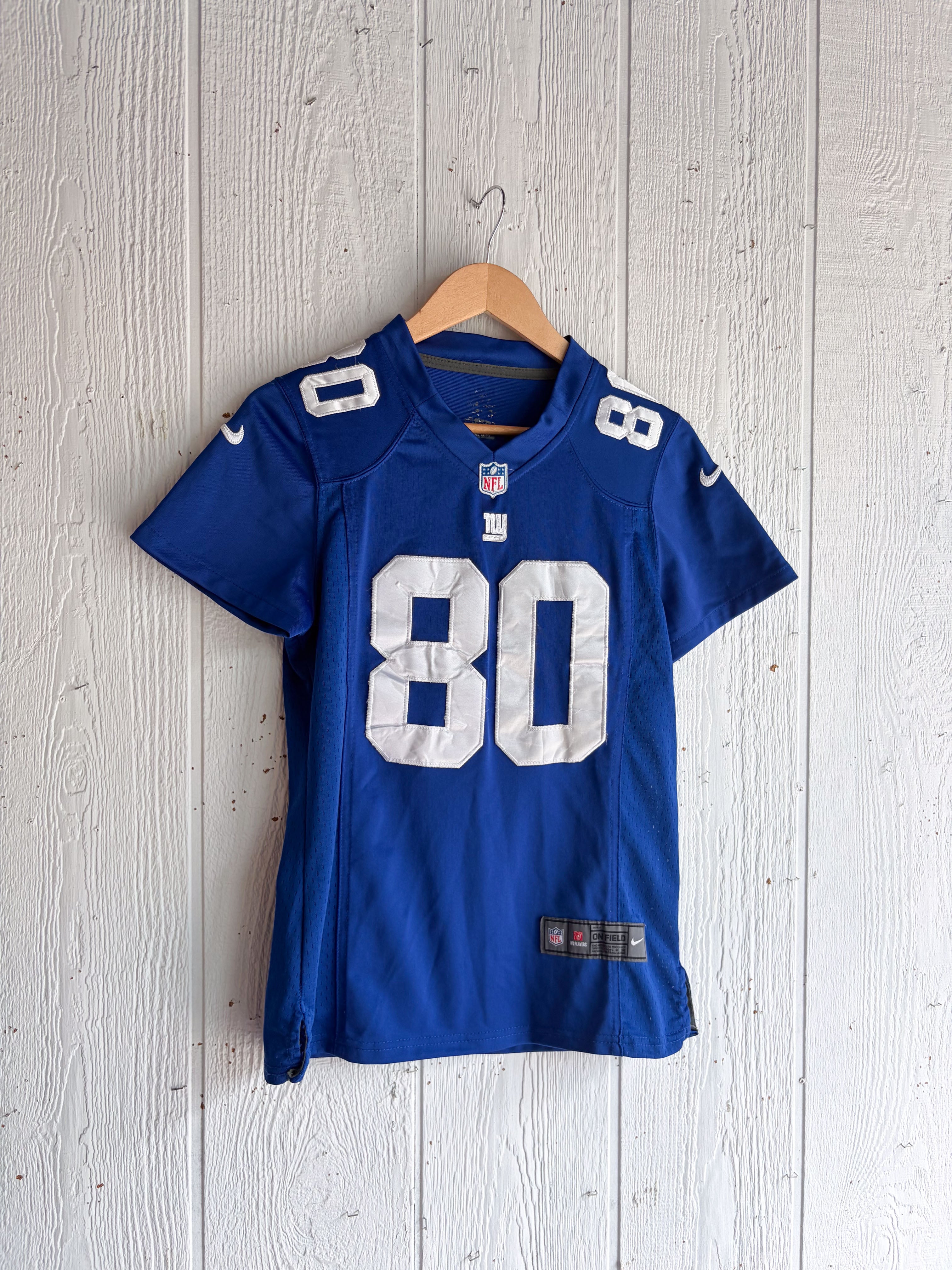 Vintage Victor Cruz #80 New York Giants NFL Nike Football Jersey Size Medium YOUTH