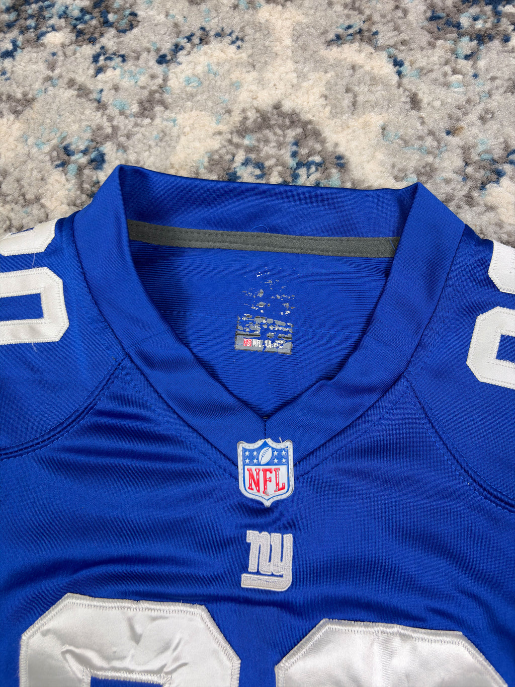 Vintage Victor Cruz #80 New York Giants NFL Nike Football Jersey Size Medium YOUTH