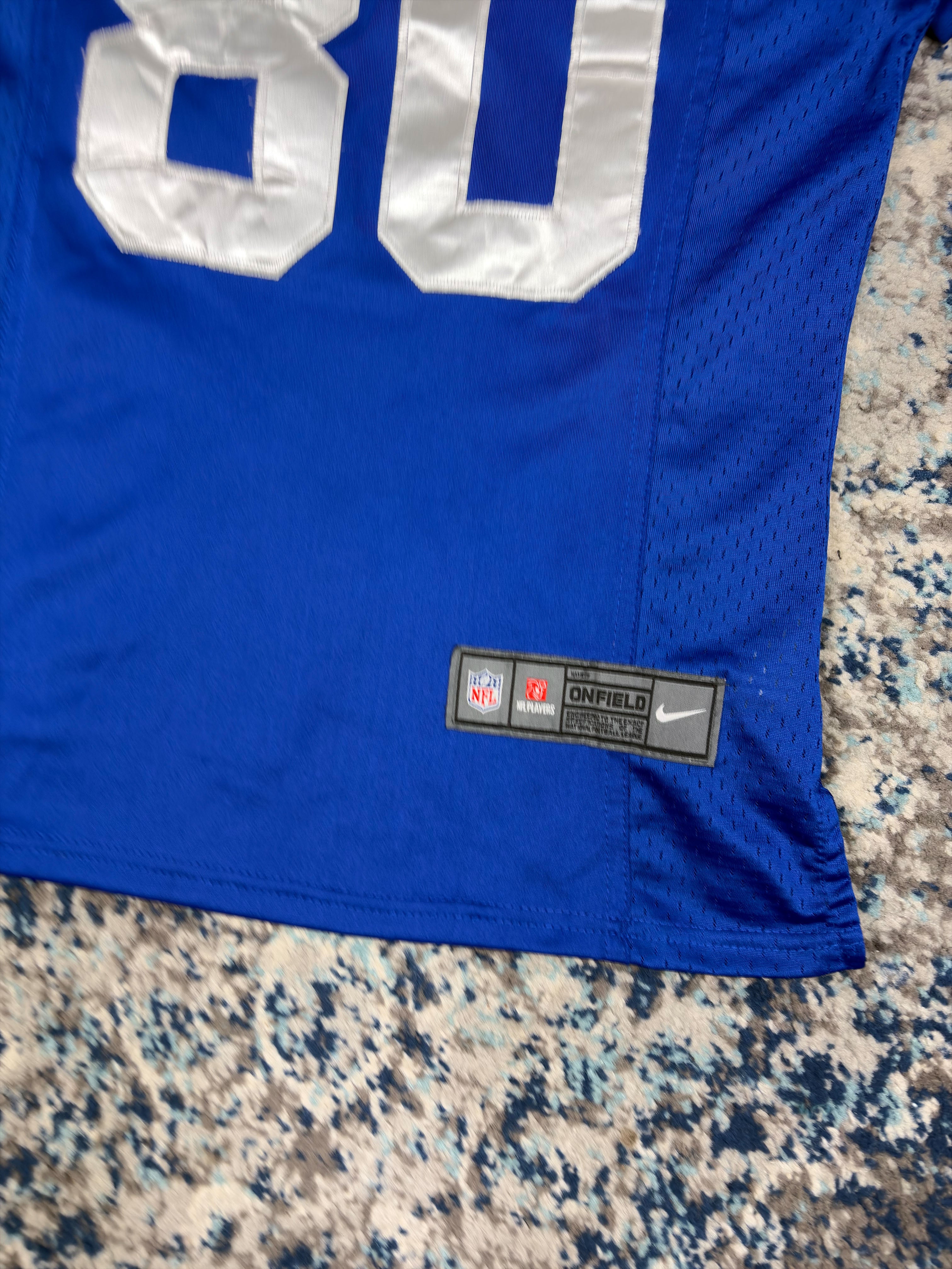 Vintage Victor Cruz #80 New York Giants NFL Nike Football Jersey Size Medium YOUTH