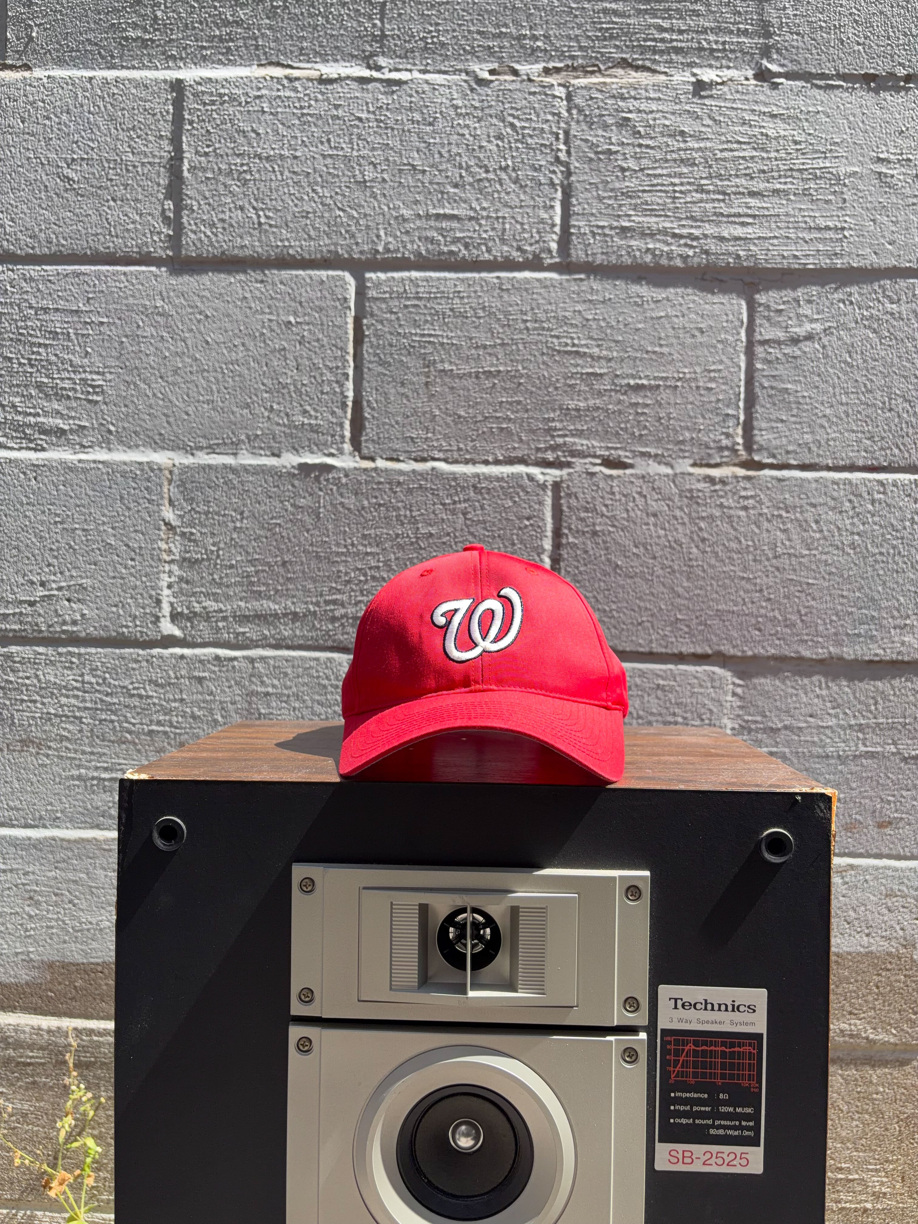 Vintage Washington Nationals MLB Embroidered Logo Snapback Hat OSFA