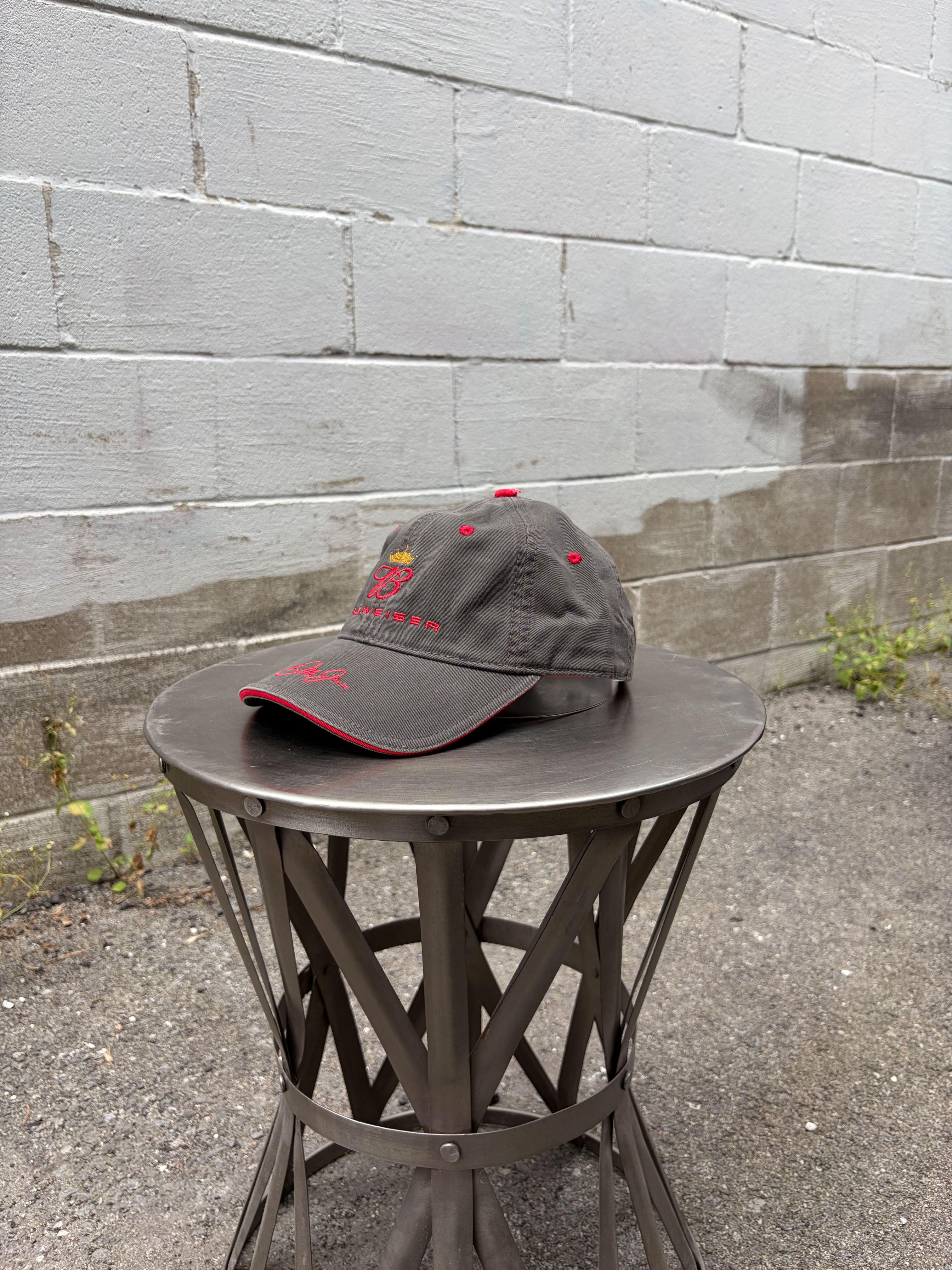 Vintage Dale Earnhardt Jr #8 Nascar Budweiser Embroidered Strapback Hat OSFA