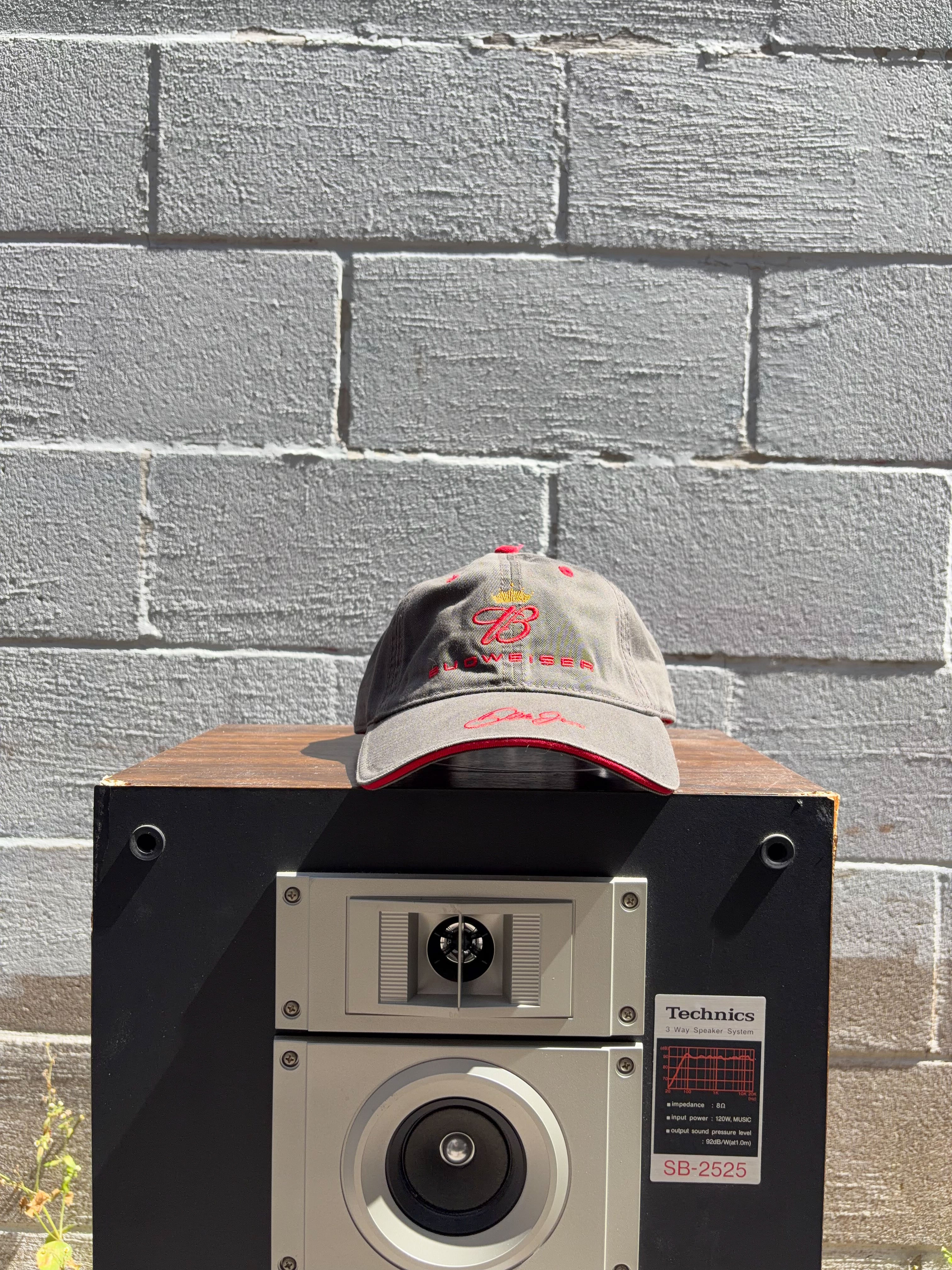 Vintage Dale Earnhardt Jr #8 Nascar Budweiser Embroidered Strapback Hat OSFA