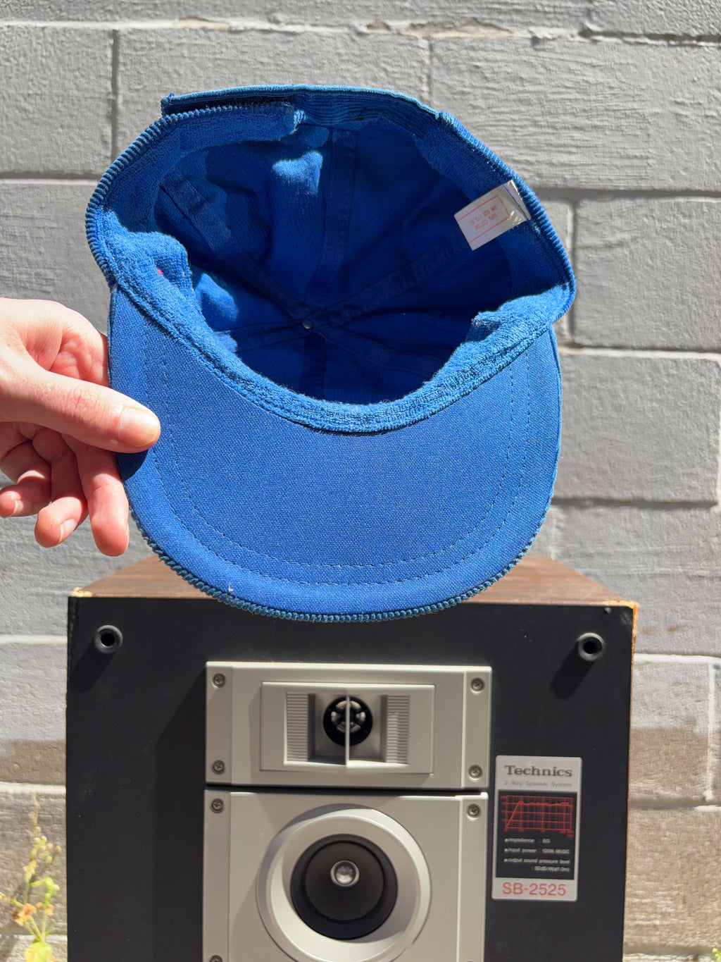Vintage The Good, Bad & Ugly Embroidered Spellout Corduroy Flexfit Hat OSFA