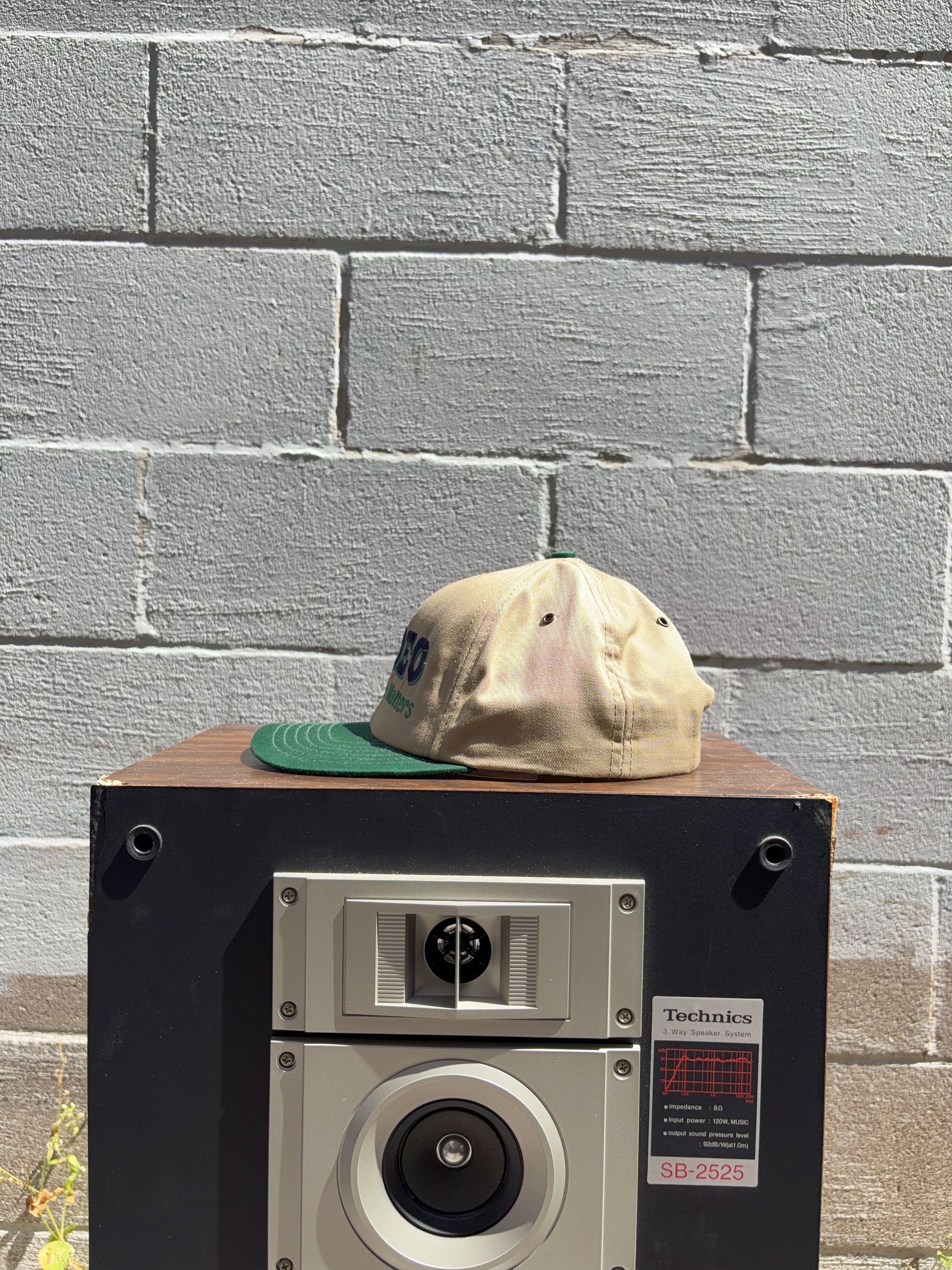 Vintage 90s Rodeo Nothing Else Matters Embroidered Spellout Snapback Hat OSFA