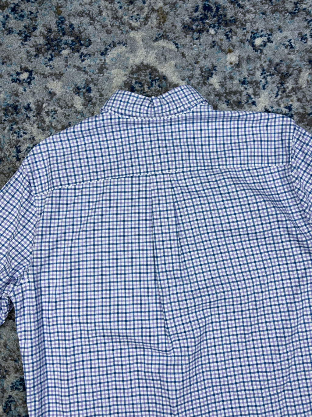 Chaps Ralph Lauren Embroidered Crest Long Sleeve Button Up Shirt Size Medium