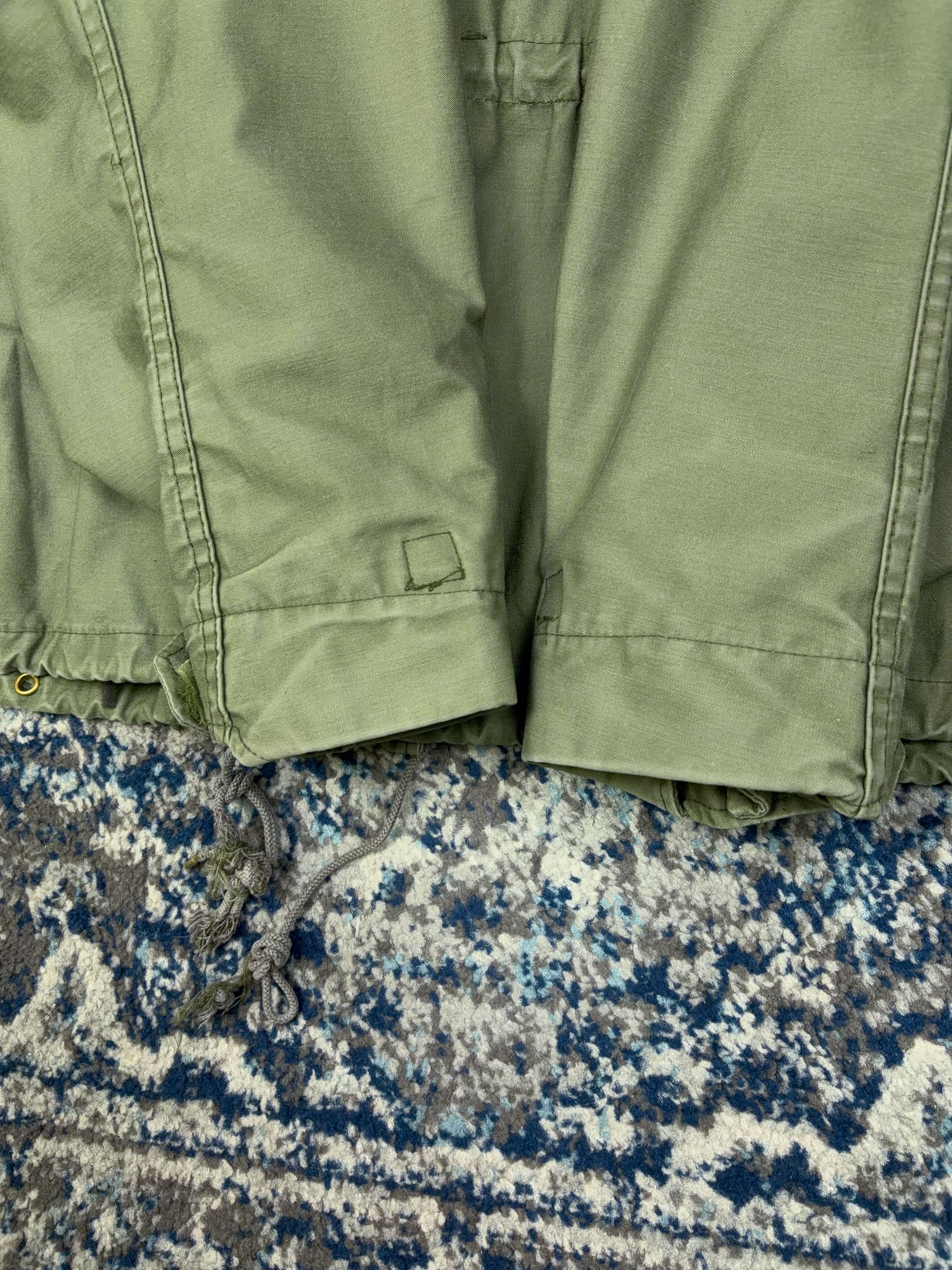 Vintage 70s U.S. Army M-65 Cold Weather Military Field Jacket Size Large