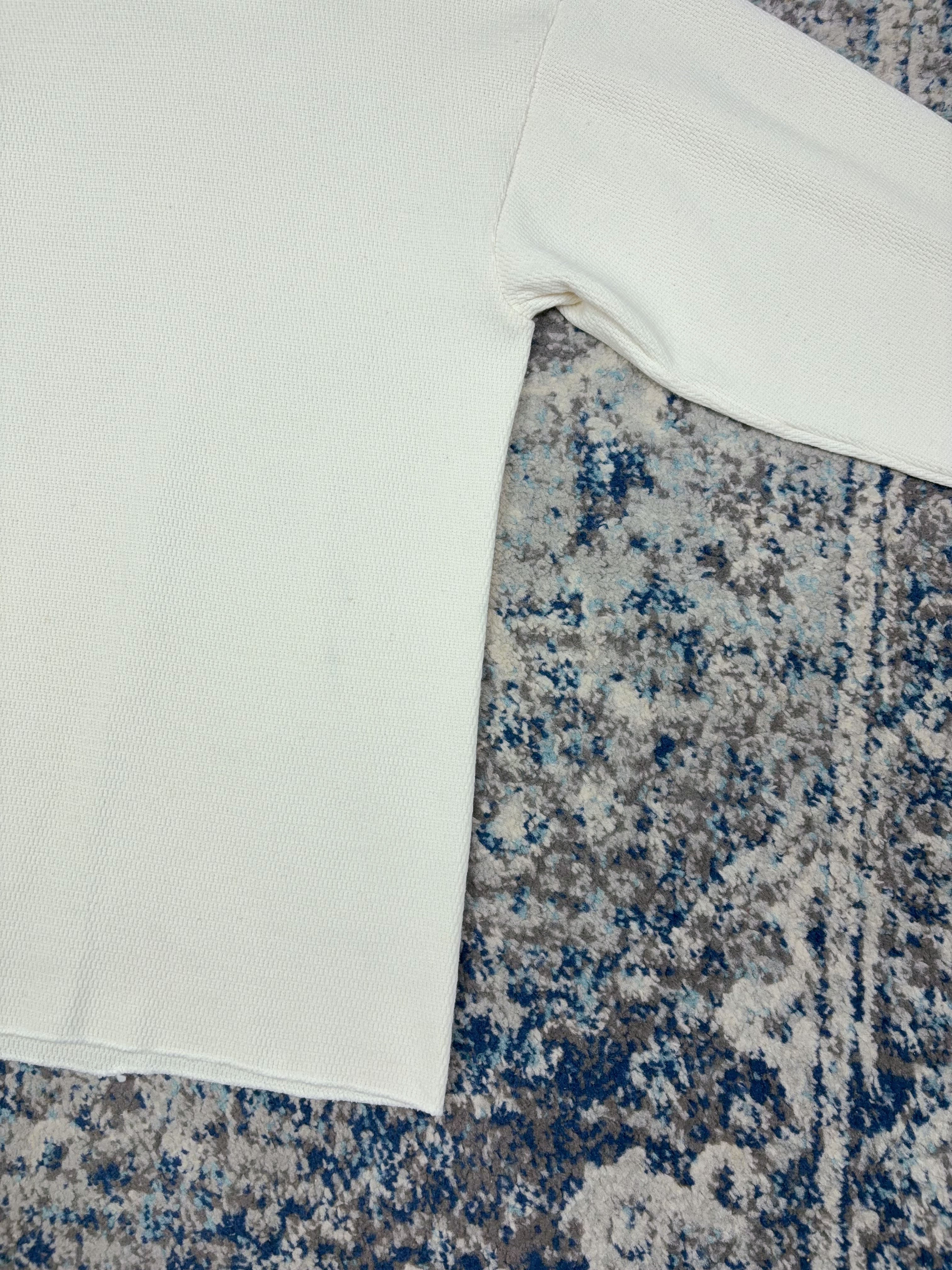 Vintage 90s Indera Blank Long Sleeve Thermal T-Shirt Size Large