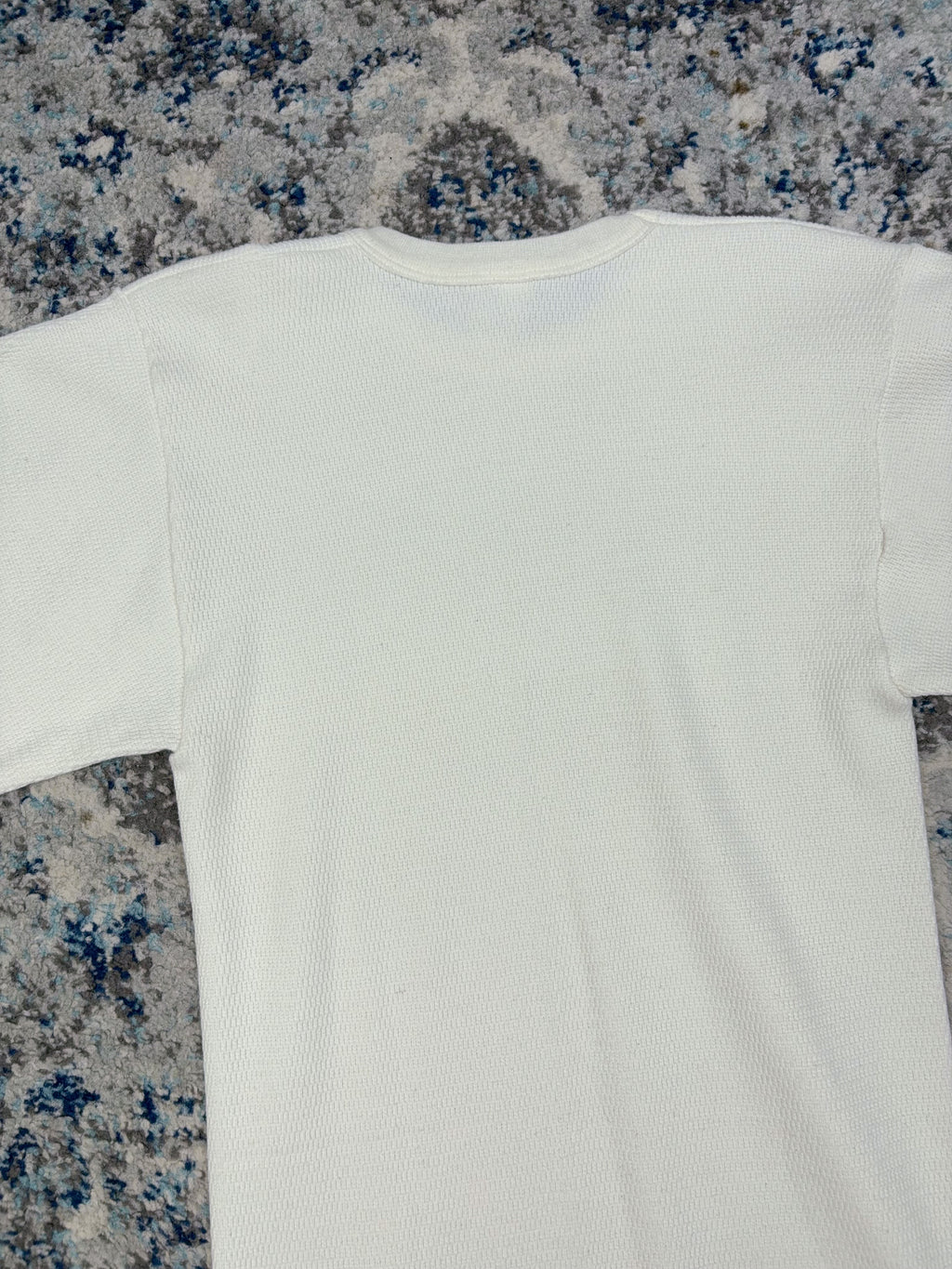 Vintage 90s Indera Blank Long Sleeve Thermal T-Shirt Size Large
