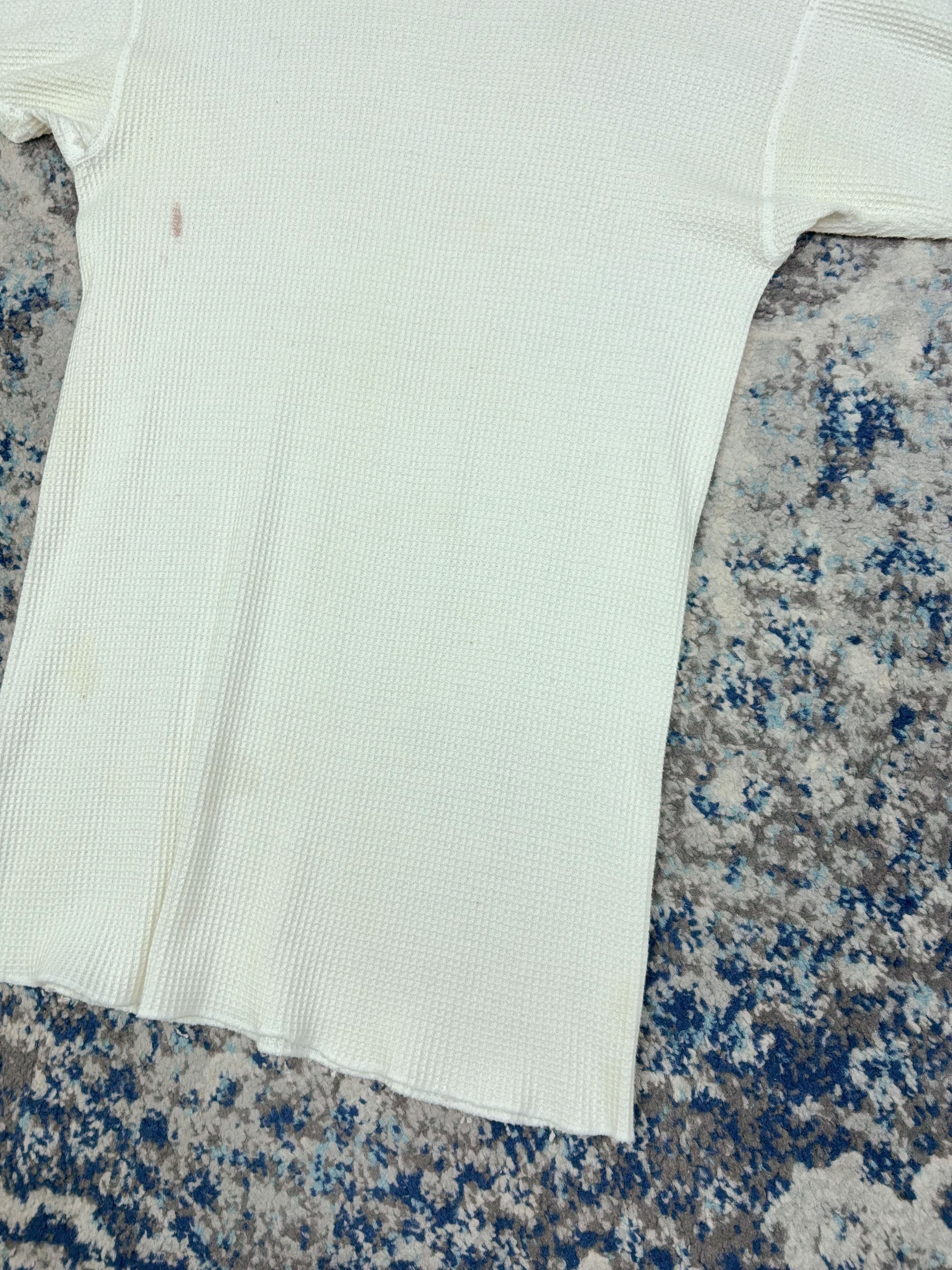 Vintage 1970s Target Long Sleeve Blank Thermal T-Shirt Size XL