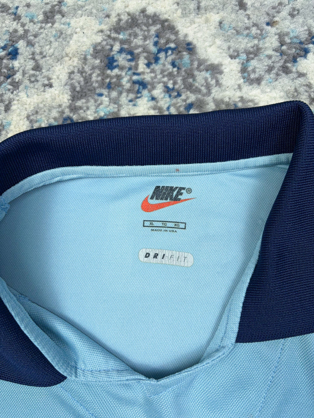 Vintage 1996 Nike USMNT Away Soccer Jersey Size XL
