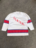 Vintage 60s Central Spellout Wilson Long Sleeve Hockey Jersey Size Large