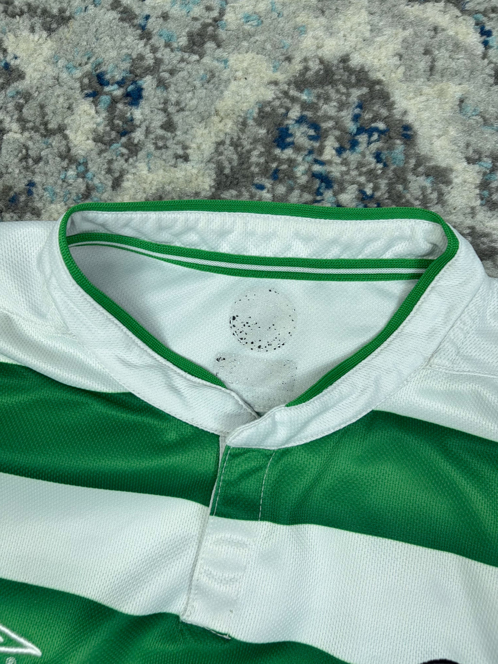 Vintage 03-04 Celtic F.C. Umbro Home Soccer Jersey Size XL