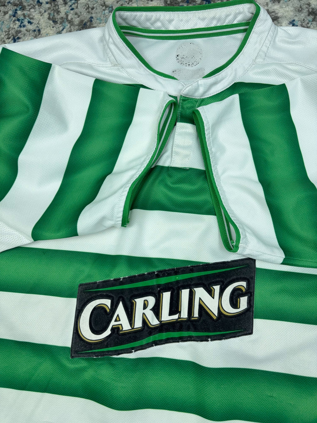 Vintage 03-04 Celtic F.C. Umbro Home Soccer Jersey Size XL