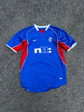 Vintage 01-02 Glascow Rangers Nike Home Soccer Jersey Size XL YOUTH