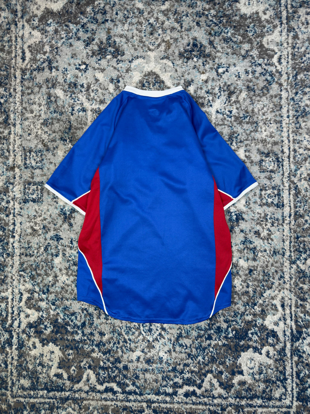 Vintage 01-02 Glascow Rangers Nike Home Soccer Jersey Size XL YOUTH