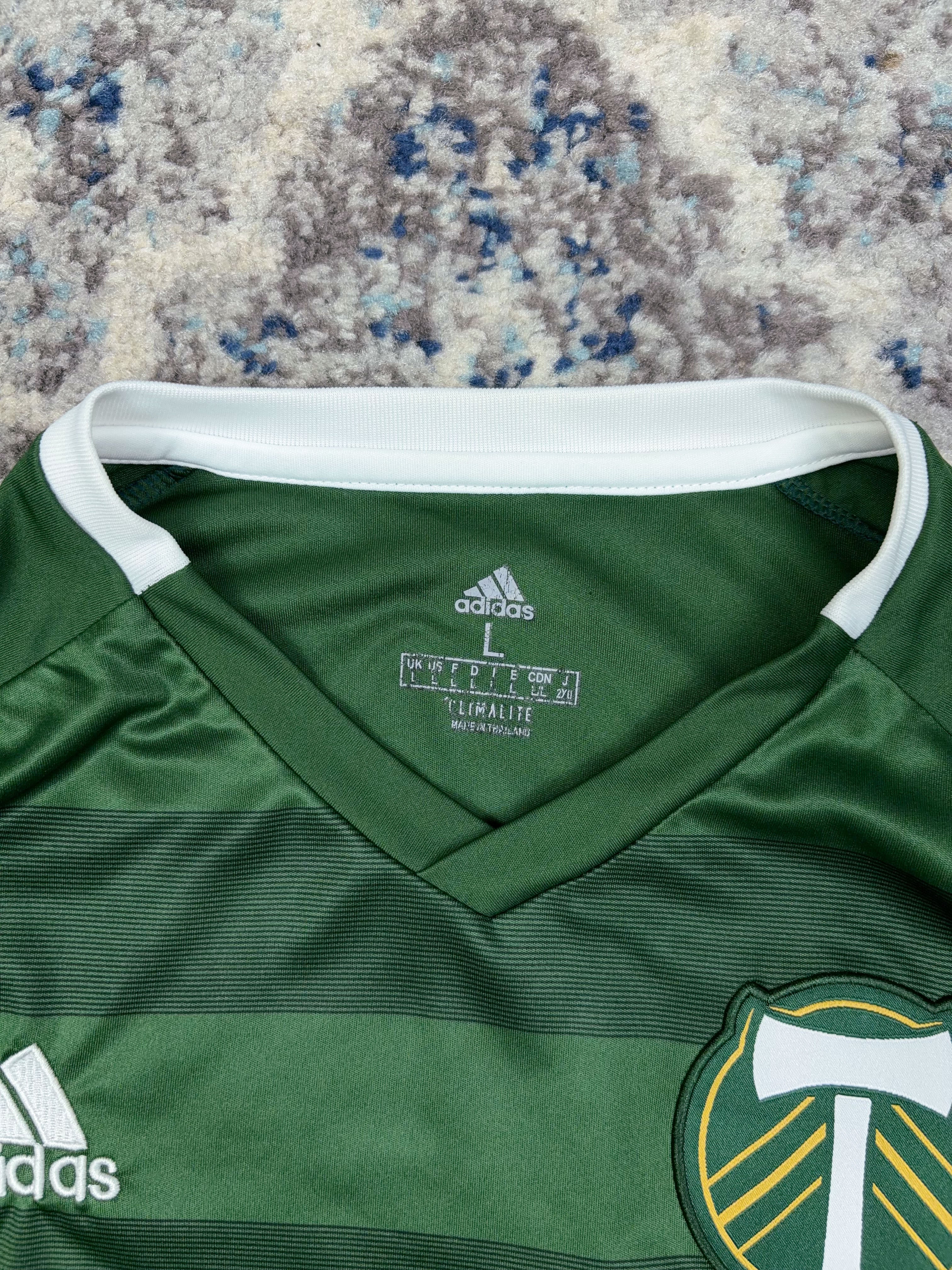 Vintage Portland Timbers Adidas Home Soccer Jersey Size Large