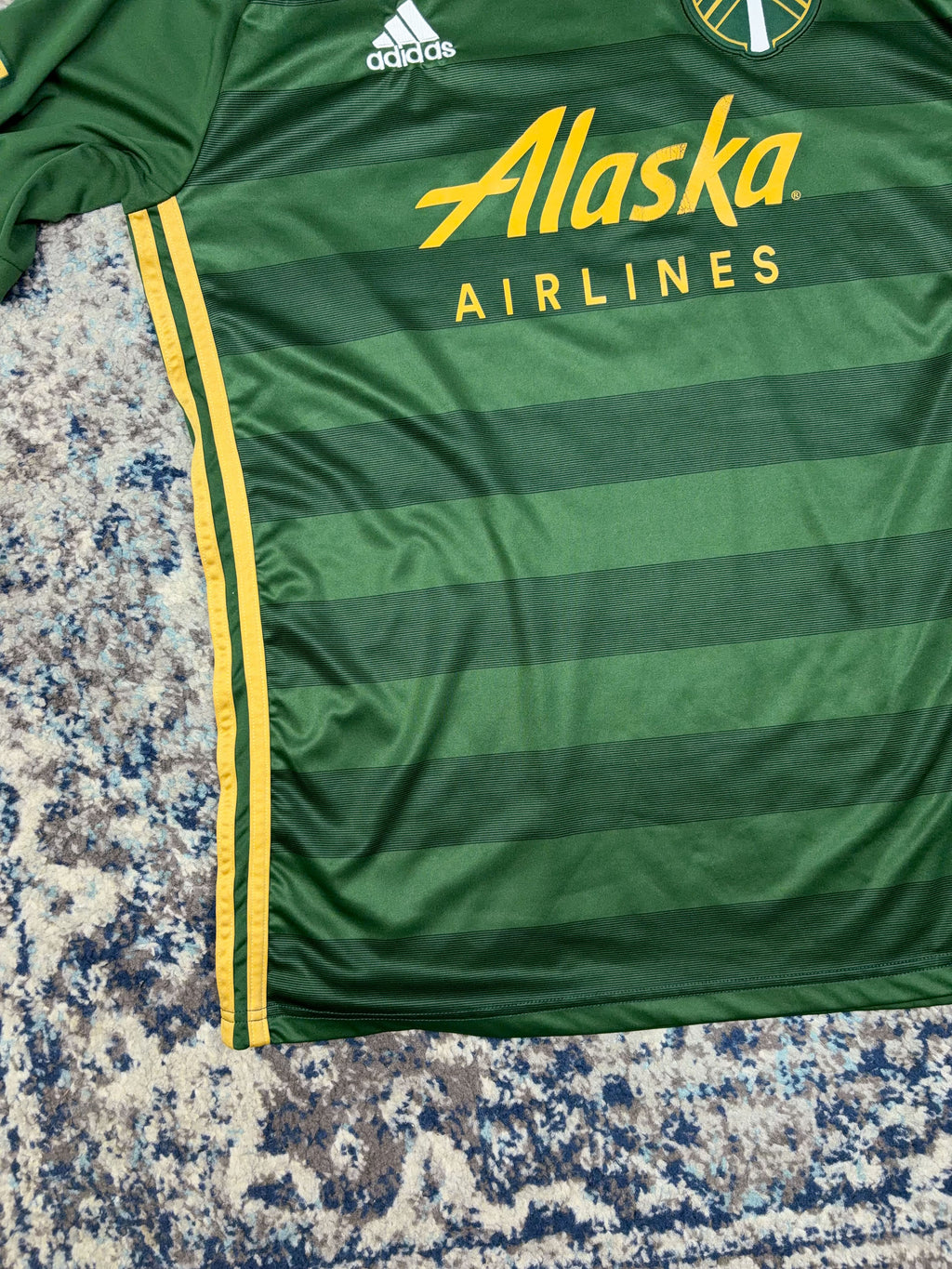Vintage Portland Timbers Adidas Home Soccer Jersey Size Large