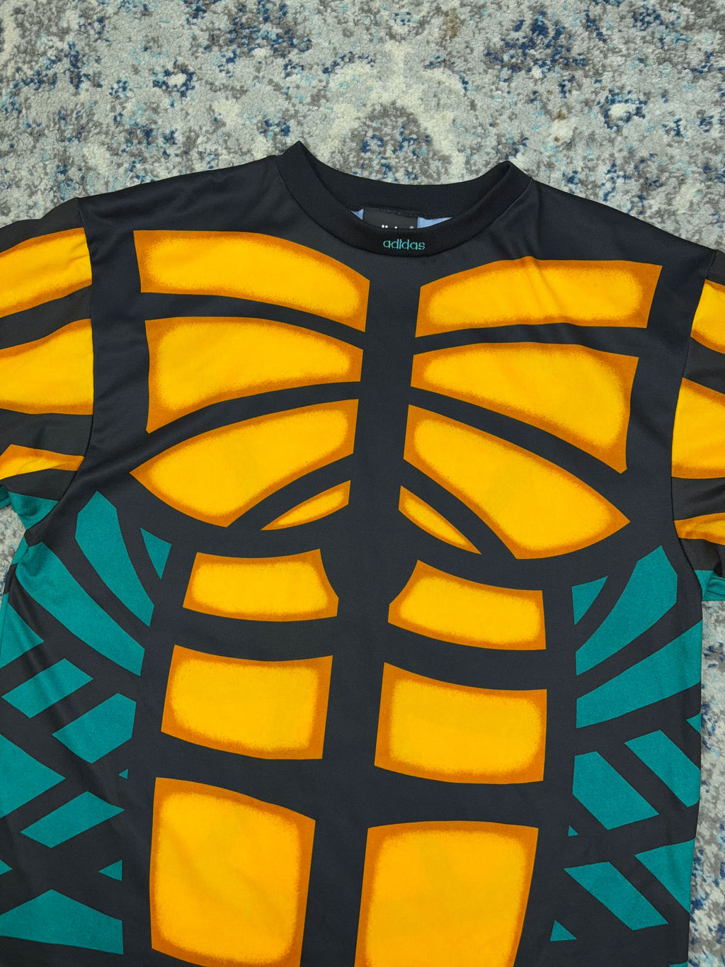 Vintage 90s Terminator Adidas Long Sleeve Goalkeeper Jersey Size XL