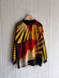 Vintage 90s Adidas West Germany Collared Goalkeeper Soccer Jersey Size Large