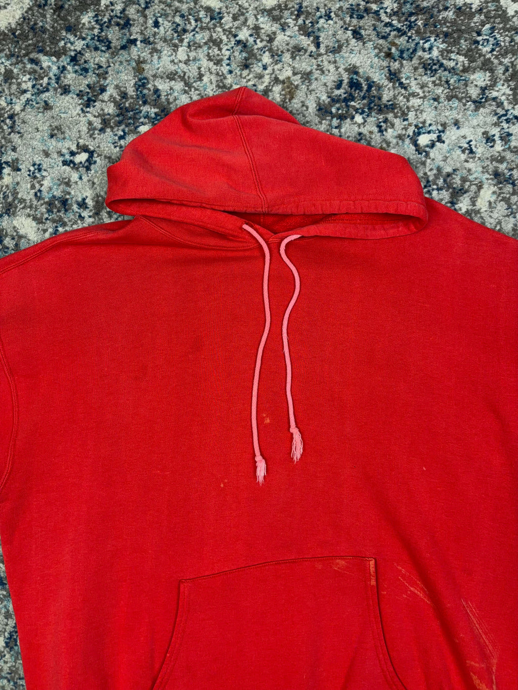 Vintage 90s Marlboro Country Store Blank Pullover Hooded Sweatshirt Size XL