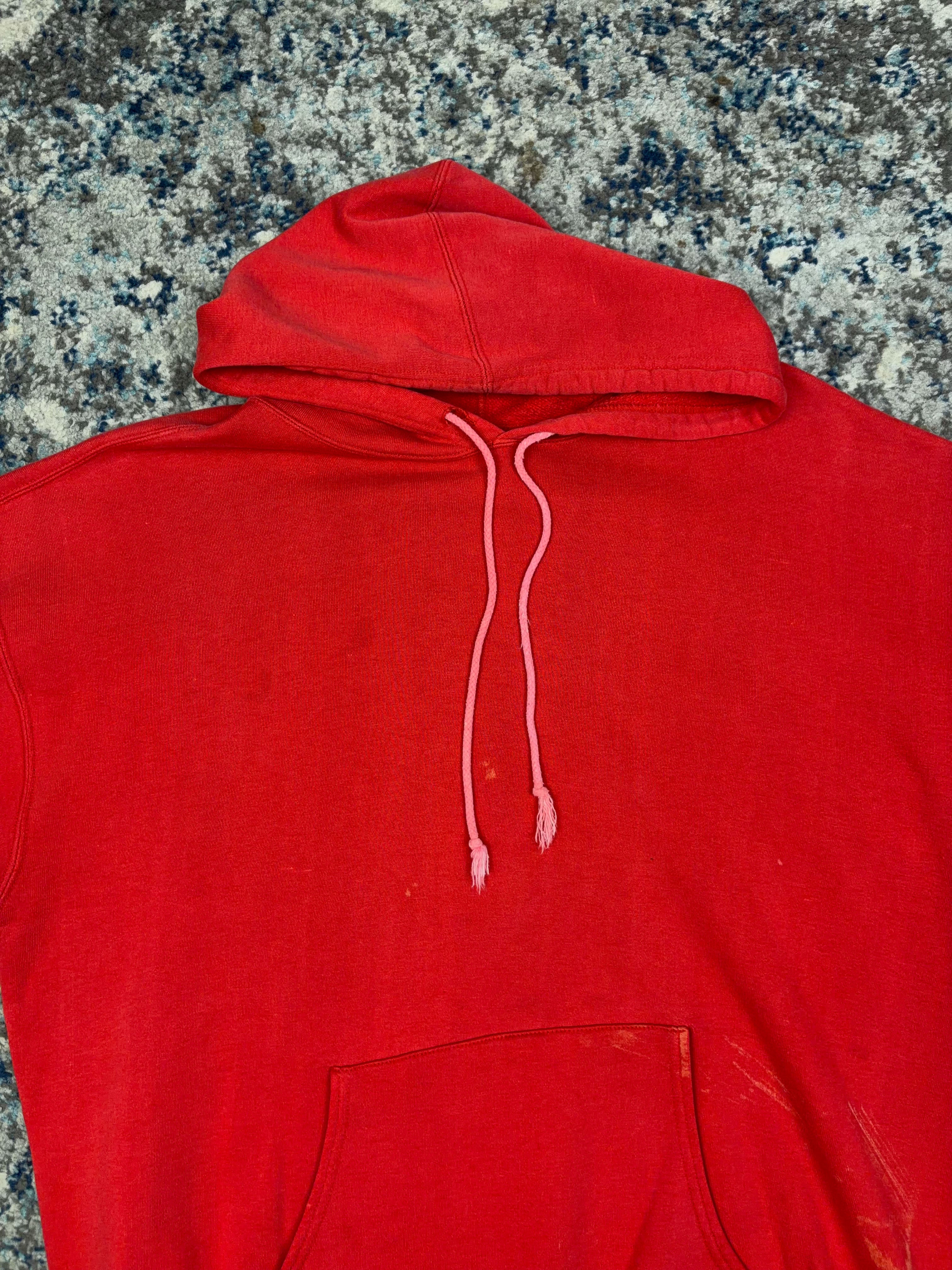 Vintage 90s Marlboro Country Store Blank Pullover Hooded Sweatshirt Size XL