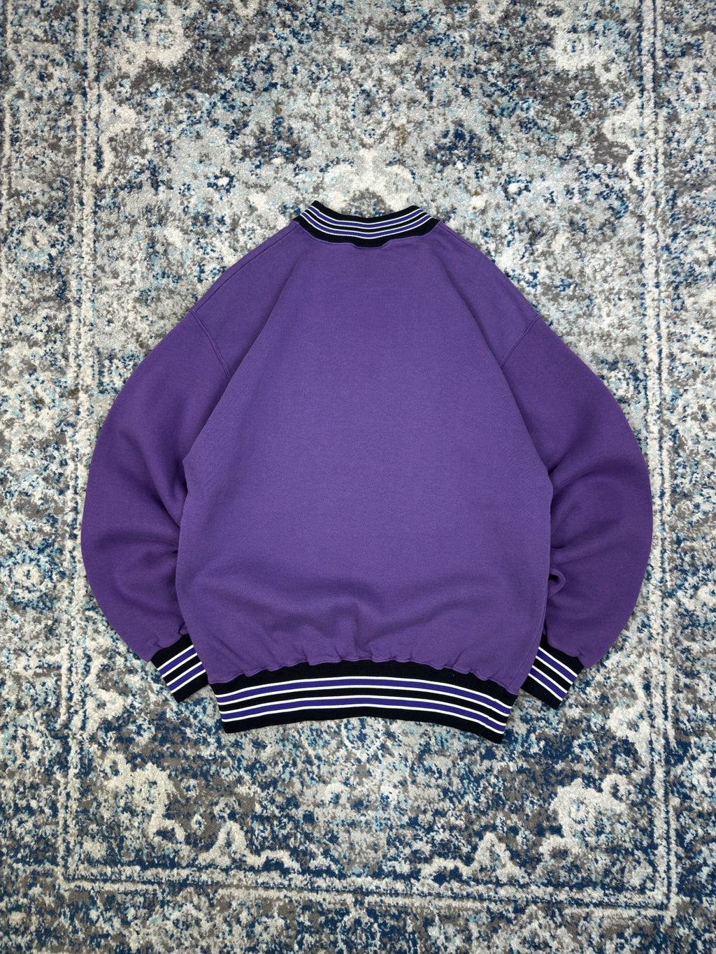 Vintage 90s Western Illinois Leathernecks NCAA Arc Spellout Crewneck Sweatshirt Size Large