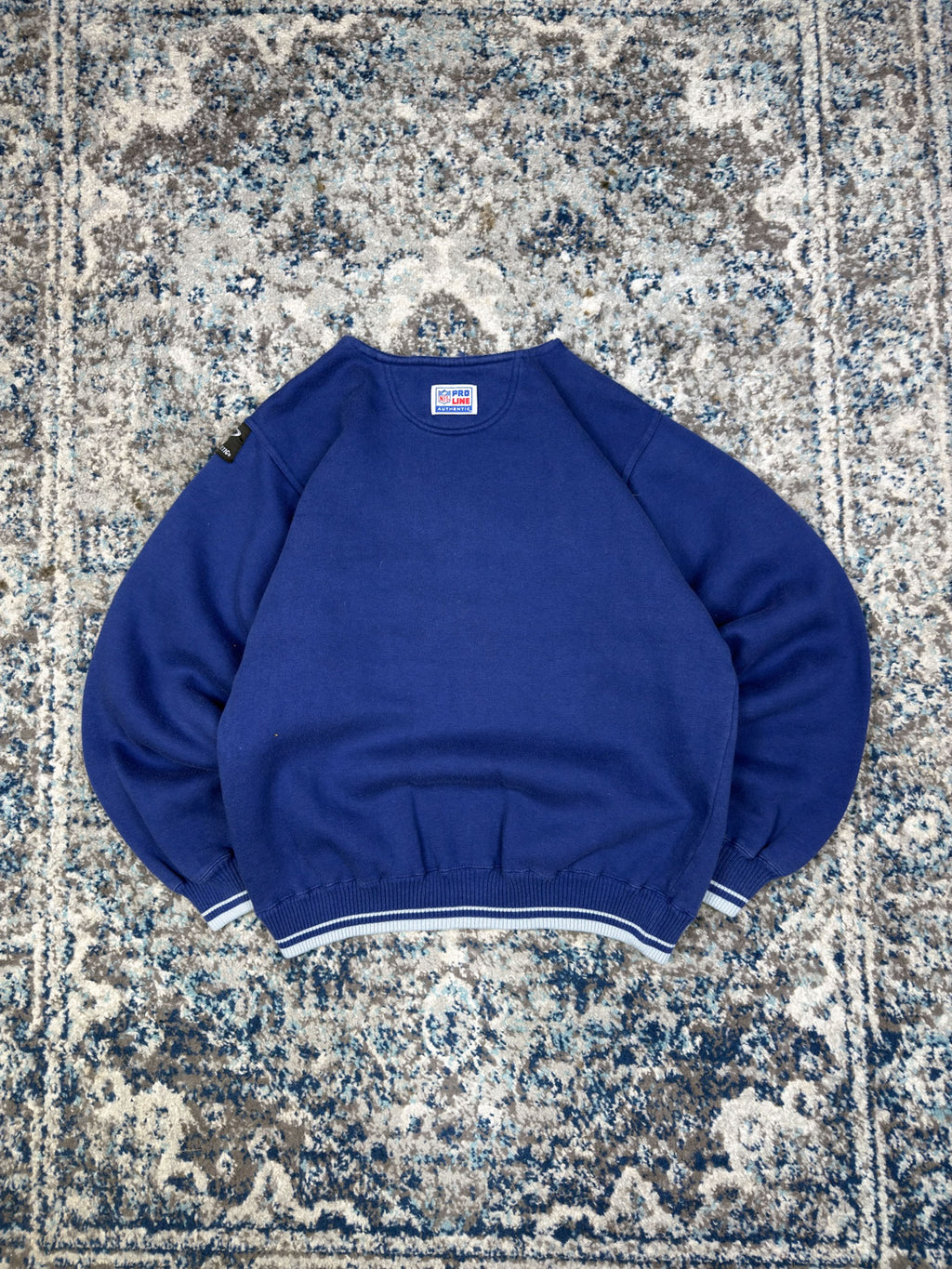 Vintage Dallas Cowboys NFL Embroidered Spellout Crewneck Sweatshirt Size Medium