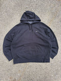 Vintage Nike Embroidered Mini Swoosh Pullover Hooded Sweatshirt Size XL