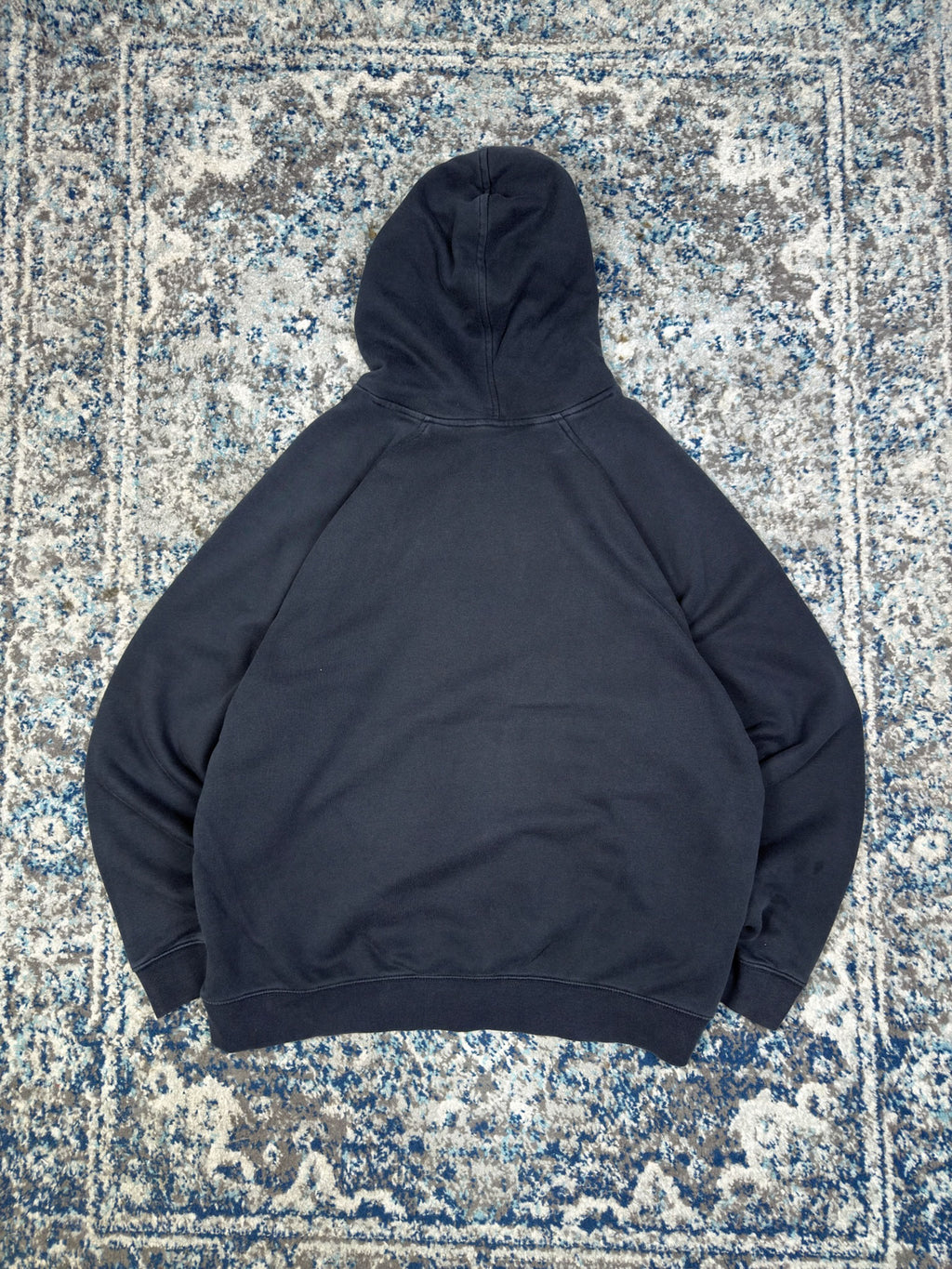 Vintage Nike Embroidered Mini Swoosh Pullover Hooded Sweatshirt Size XL