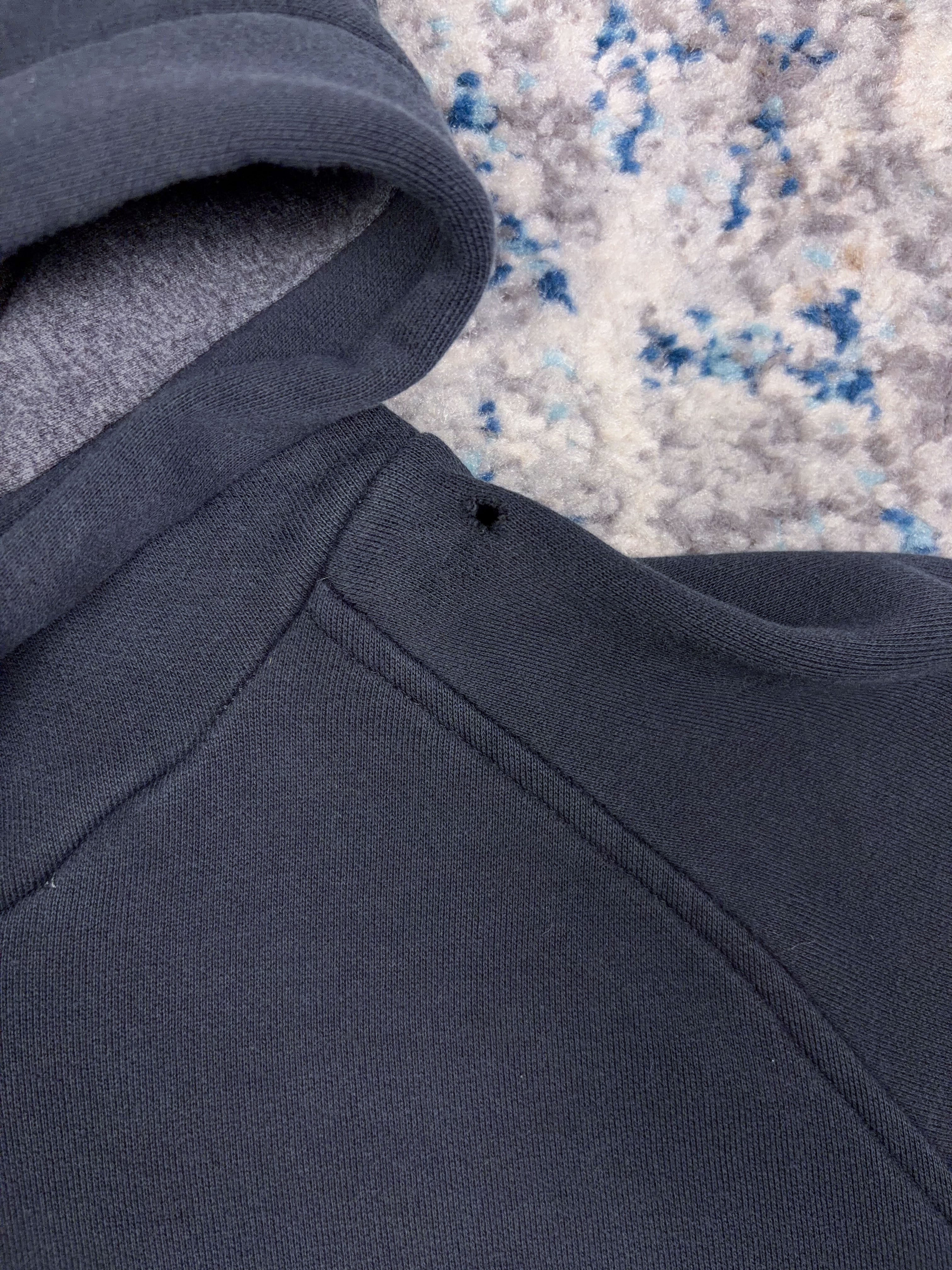 Vintage Nike Embroidered Mini Swoosh Pullover Hooded Sweatshirt Size XL
