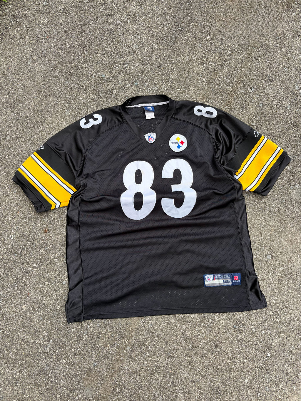 Vintage Heath Miller #83 Pittsburgh Steelers NFL Reebok Jersey Size 2XL