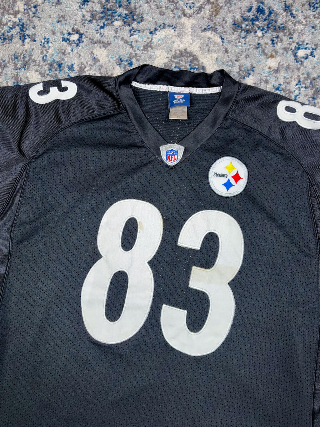 Vintage Heath Miller #83 Pittsburgh Steelers NFL Reebok Jersey Size 2XL
