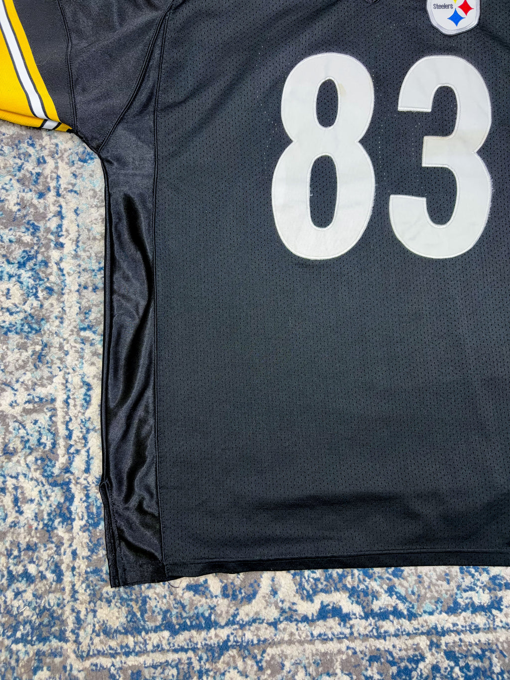 Vintage Heath Miller #83 Pittsburgh Steelers NFL Reebok Jersey Size 2XL