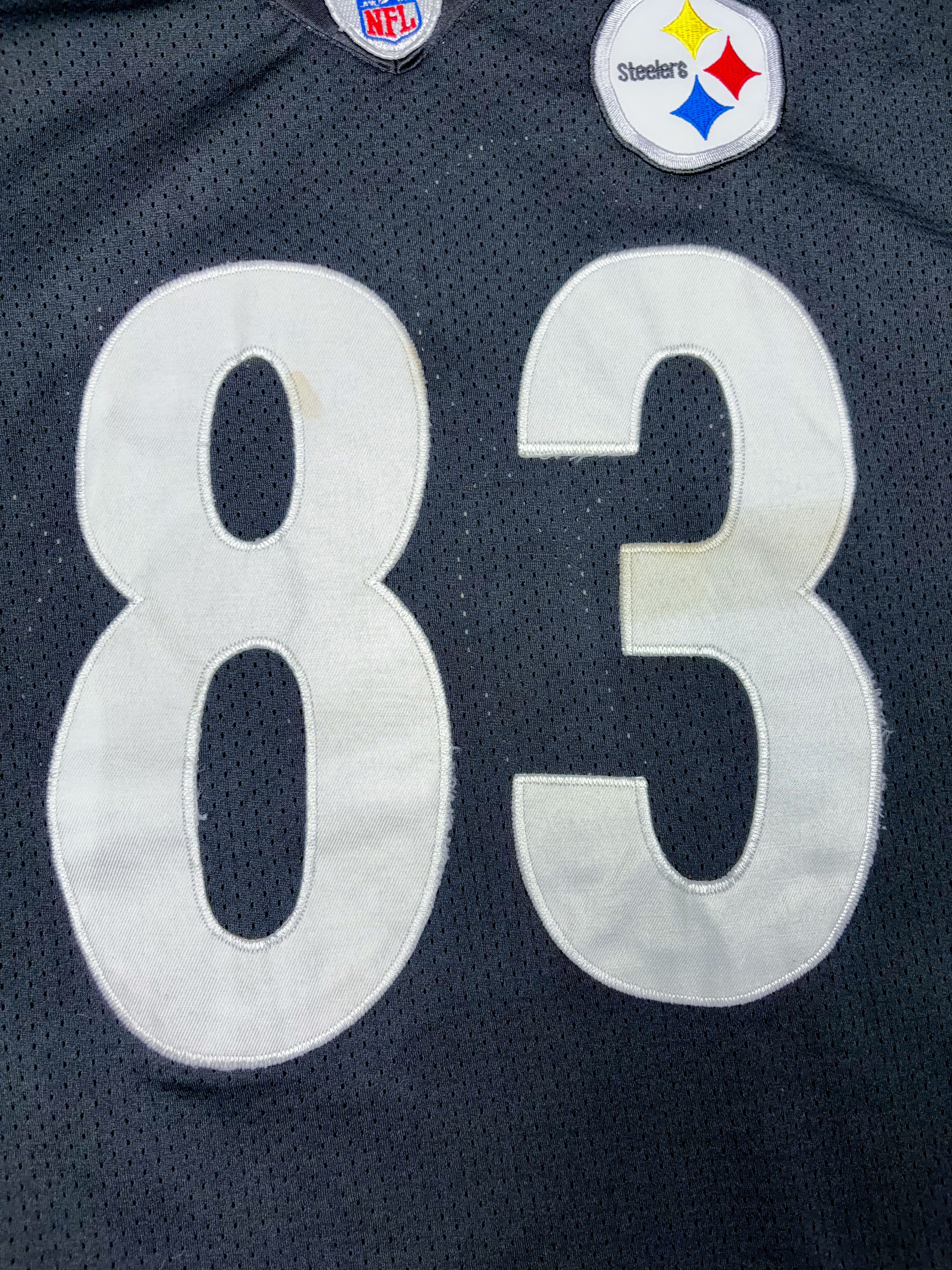 Vintage Heath Miller #83 Pittsburgh Steelers NFL Reebok Jersey Size 2XL