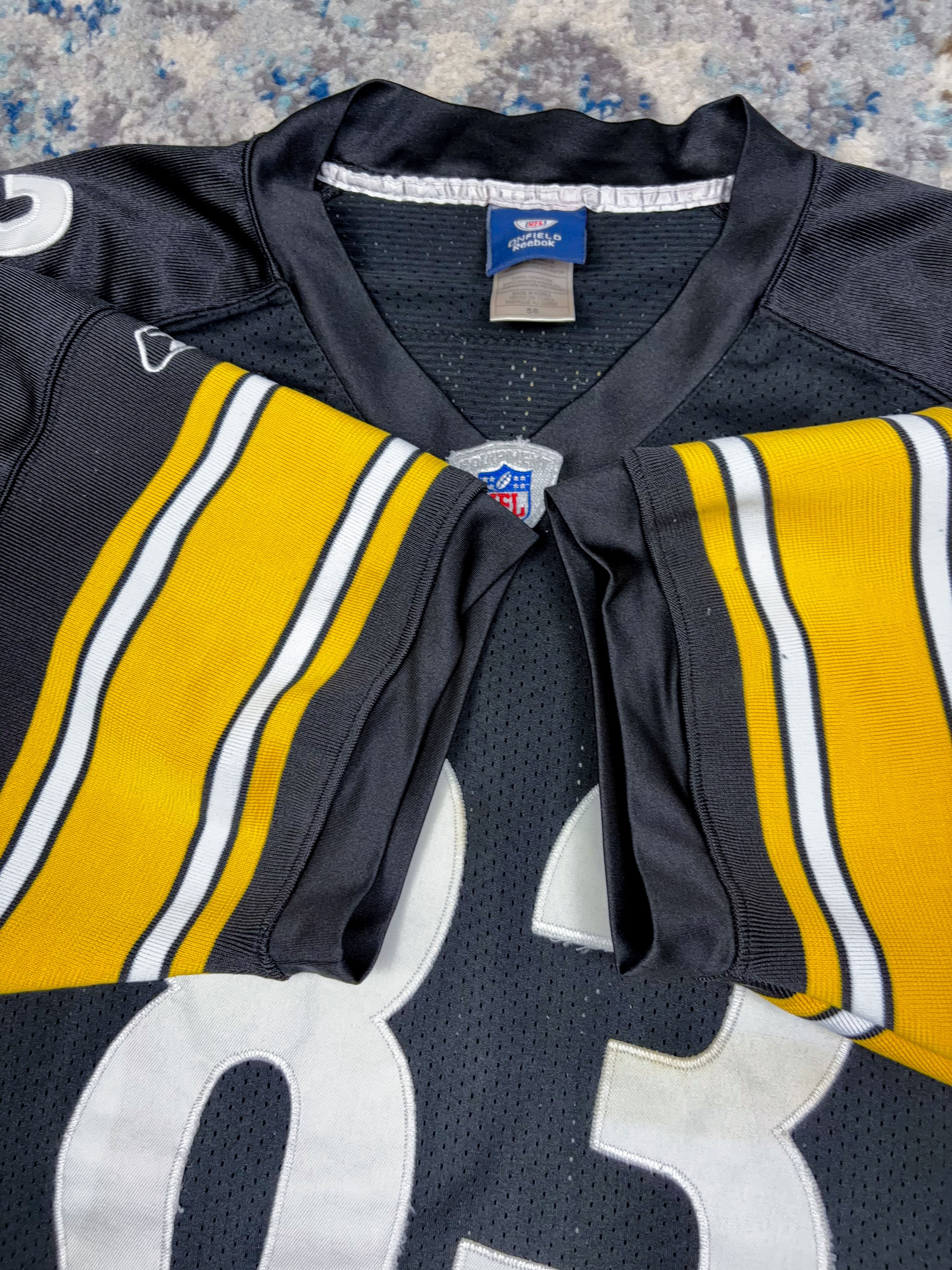 Vintage Heath Miller #83 Pittsburgh Steelers NFL Reebok Jersey Size 2XL