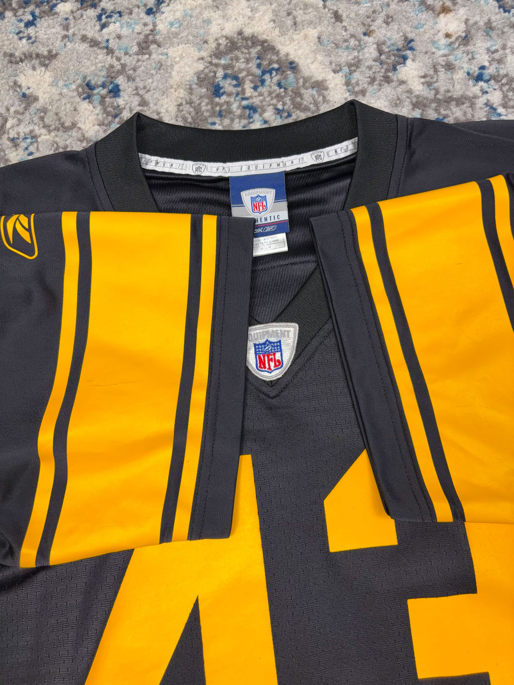 2007 Troy Polamalu #43 Pittsburgh Steelers NFL Reebok Football Jersey Size Medium
