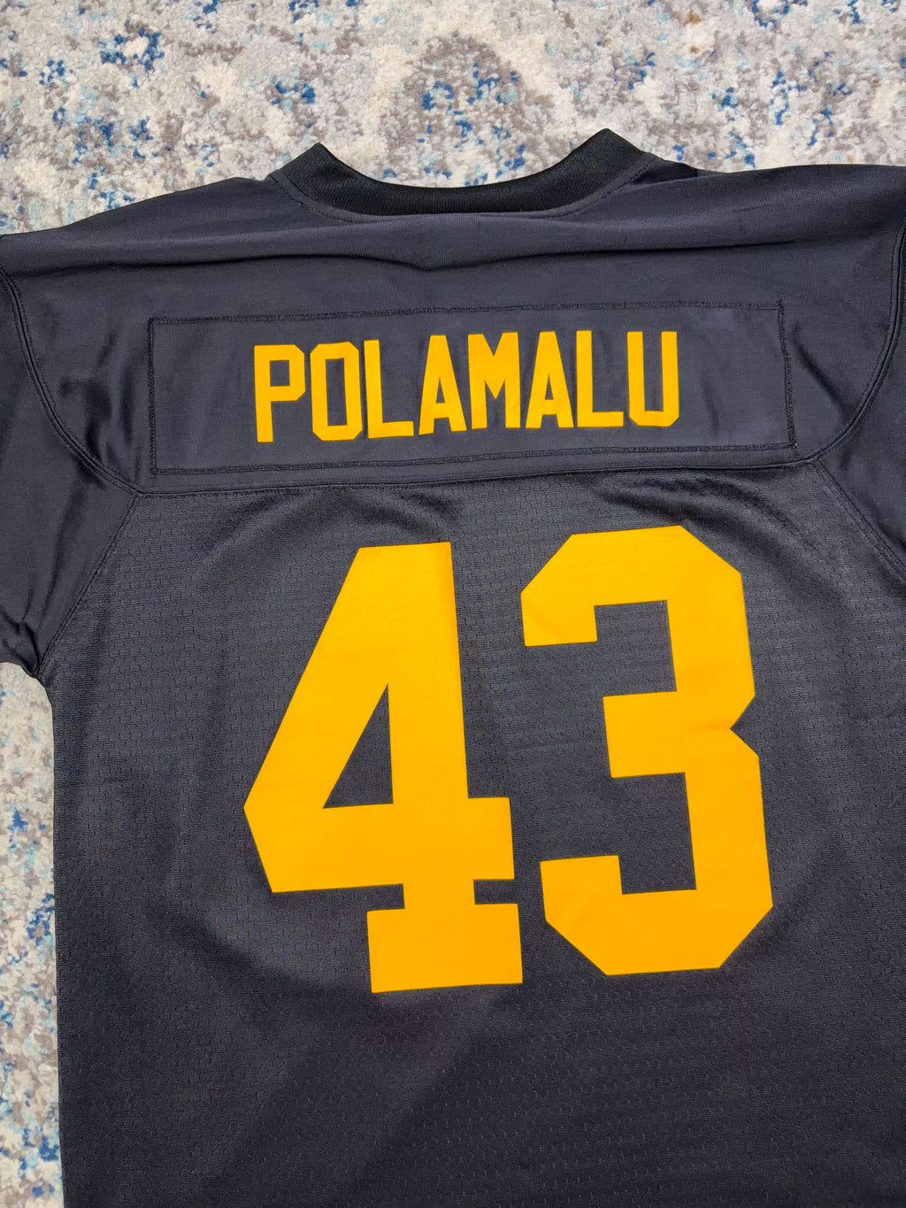 2007 Troy Polamalu #43 Pittsburgh Steelers NFL Reebok Football Jersey Size Medium