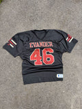 Vintage 90s Evander Tigers NCAA Champion Football Jersey Size Large