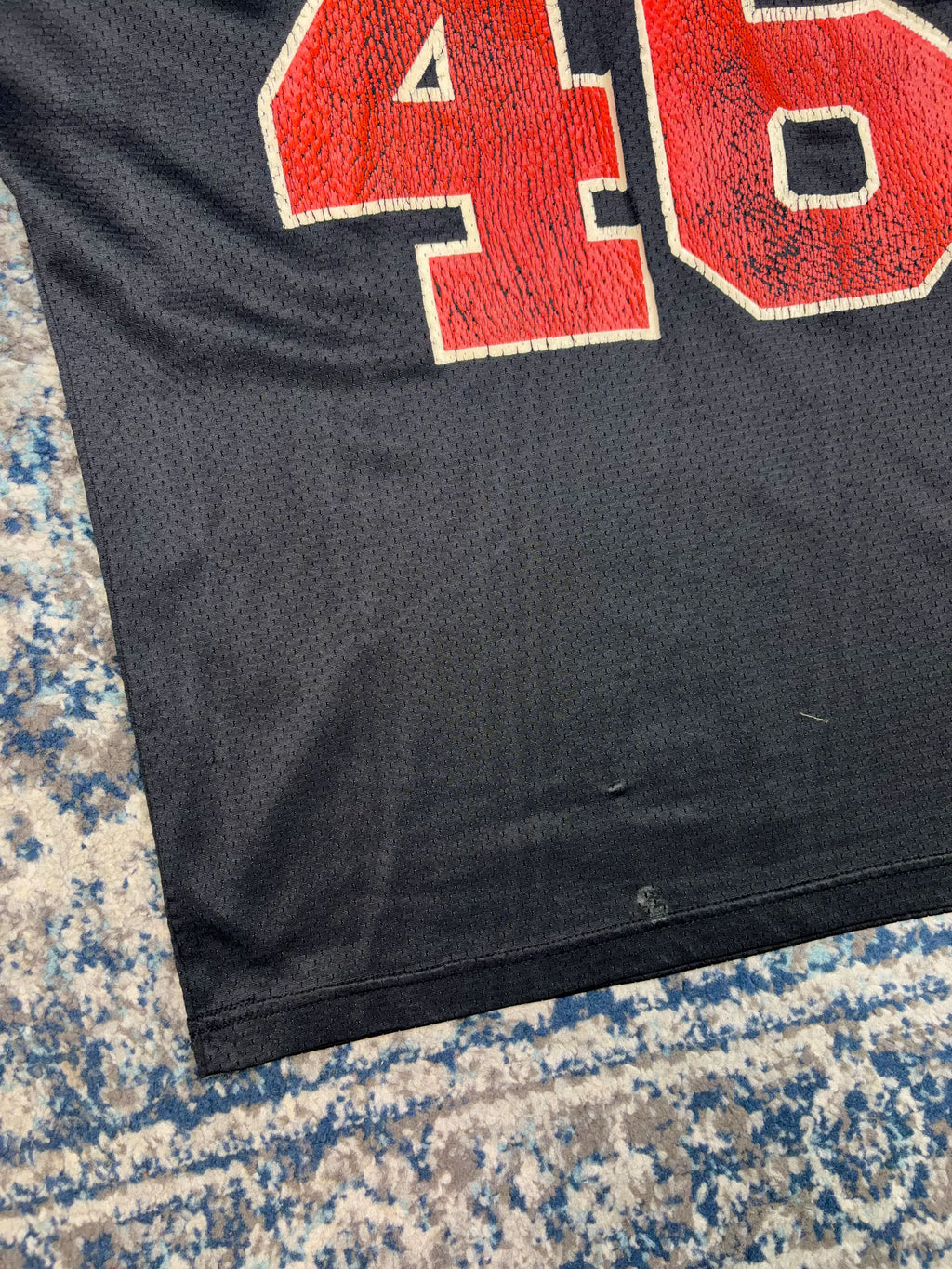 Vintage 90s Evander Tigers NCAA Champion Football Jersey Size Large