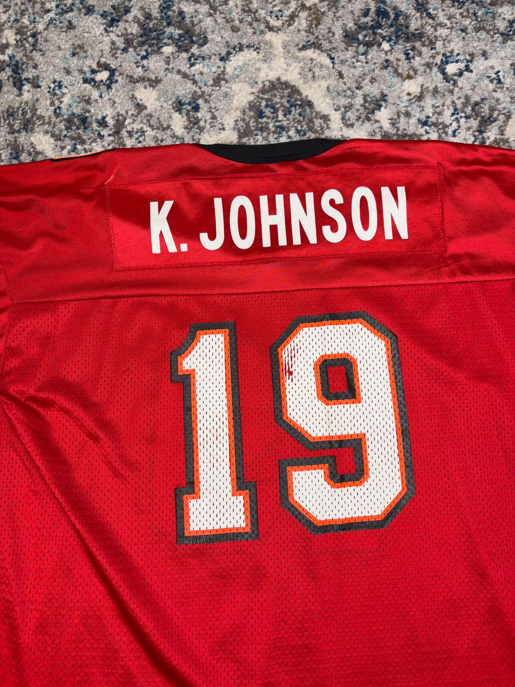 Vintage Keyshawn Jordan #19 Tampa Bay Buccaneers NFL Champion Jersey Size Large